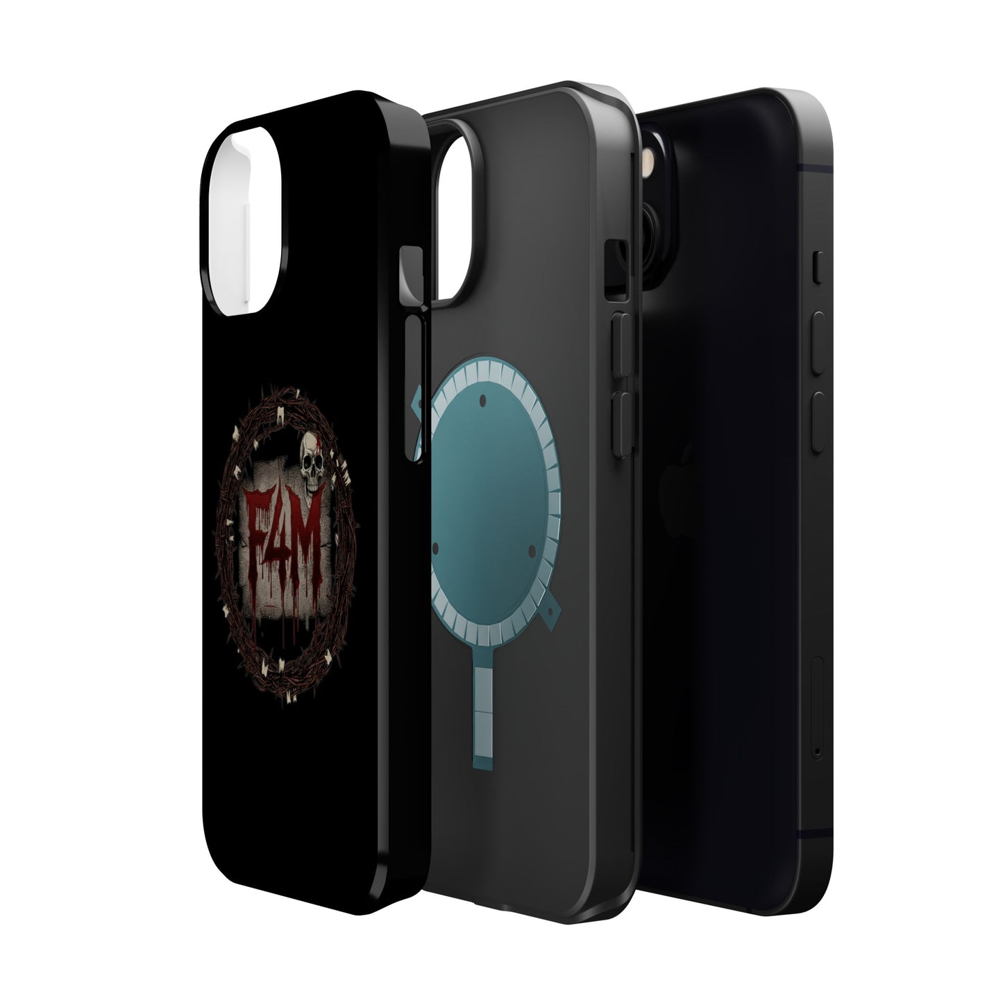 Horror Skull Magnetic Impact-Resistant Phone Case