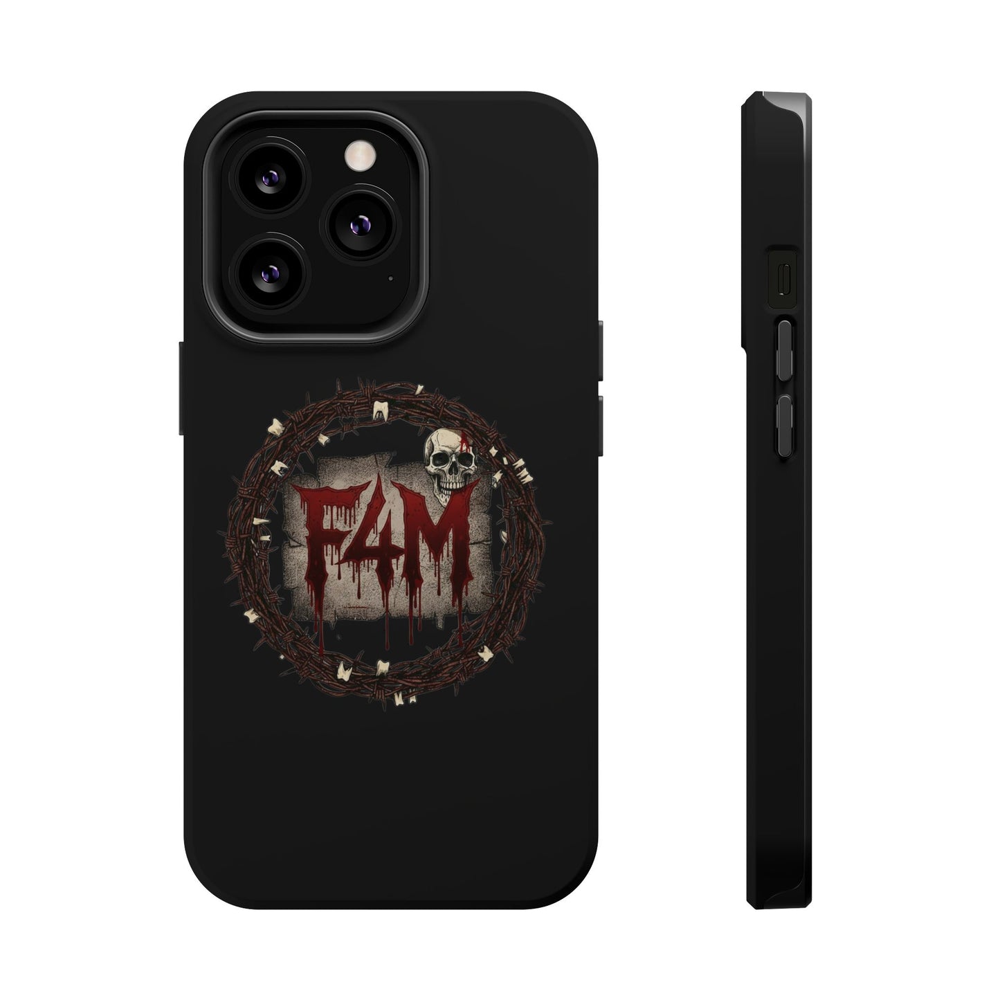 Horror Skull Magnetic Impact-Resistant Phone Case