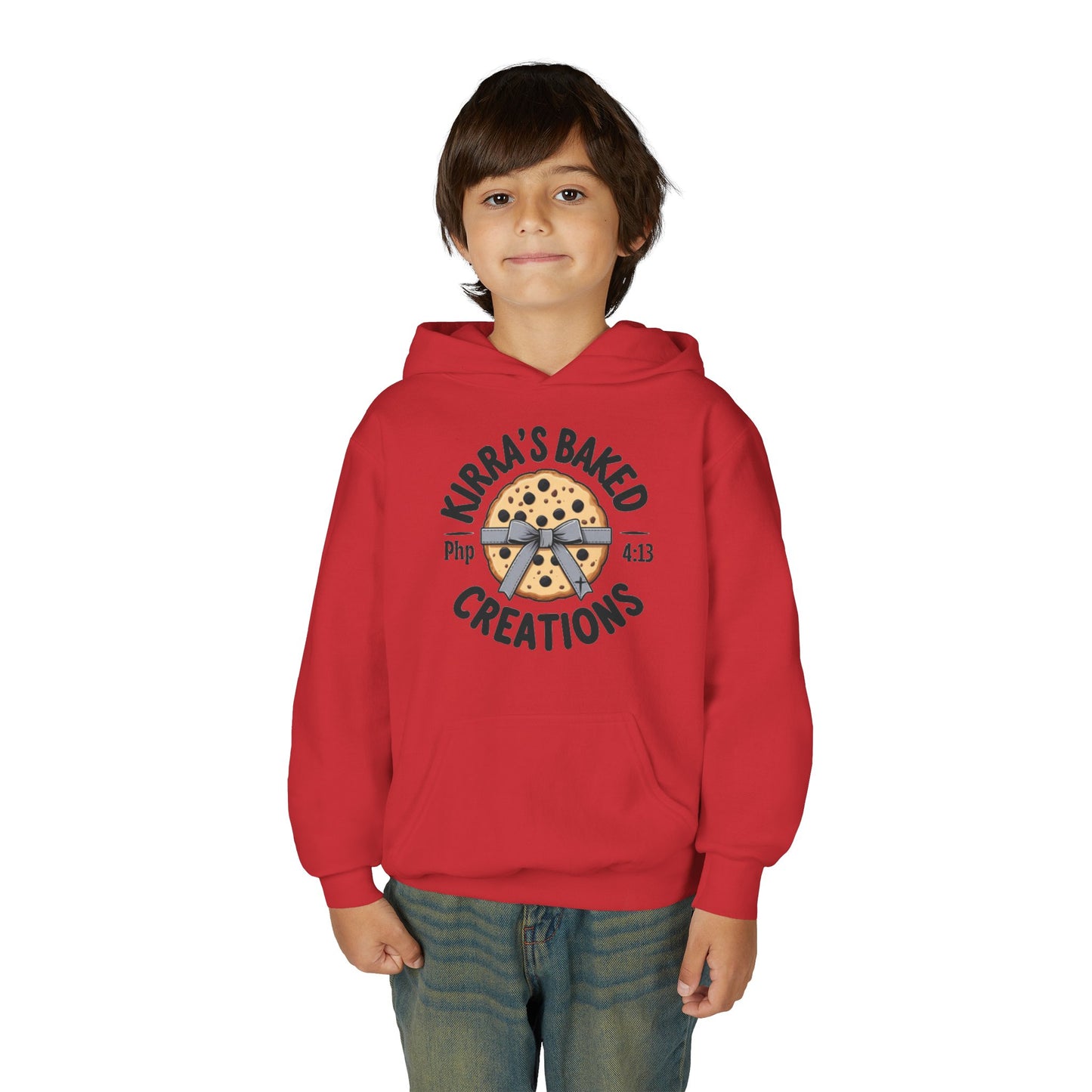 Youth Hoodie - Kirra's Baked Creations Cookie Logo Sweatshirt