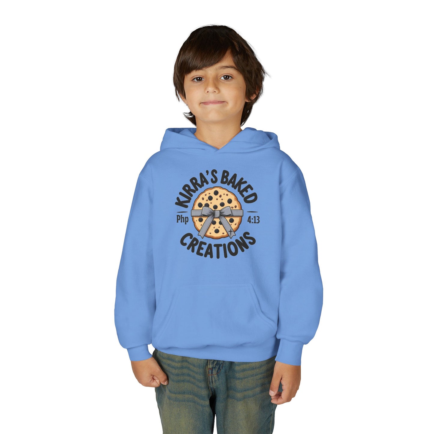 Youth Hoodie - Kirra's Baked Creations Cookie Logo Sweatshirt