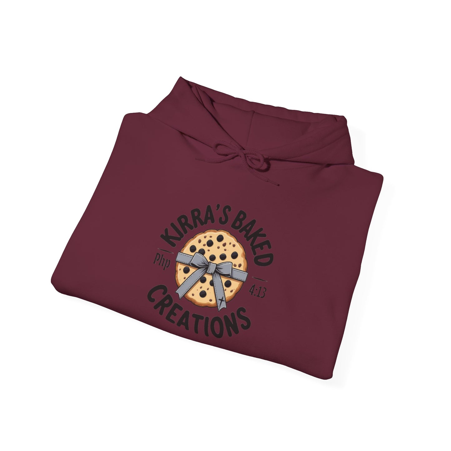 Bakery Logo Hoodie — "Kirra's Baked Creations" Branded Pullover