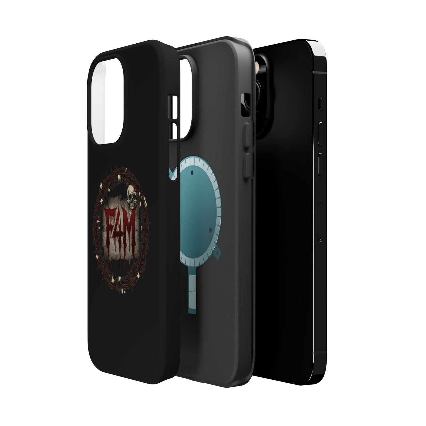 Horror Skull Magnetic Impact-Resistant Phone Case