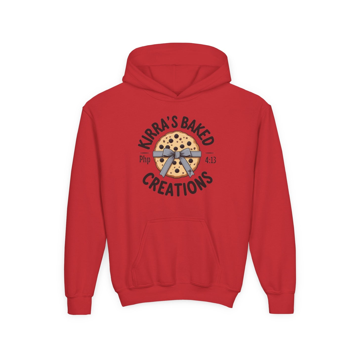 Youth Hoodie - Kirra's Baked Creations Cookie Logo Sweatshirt