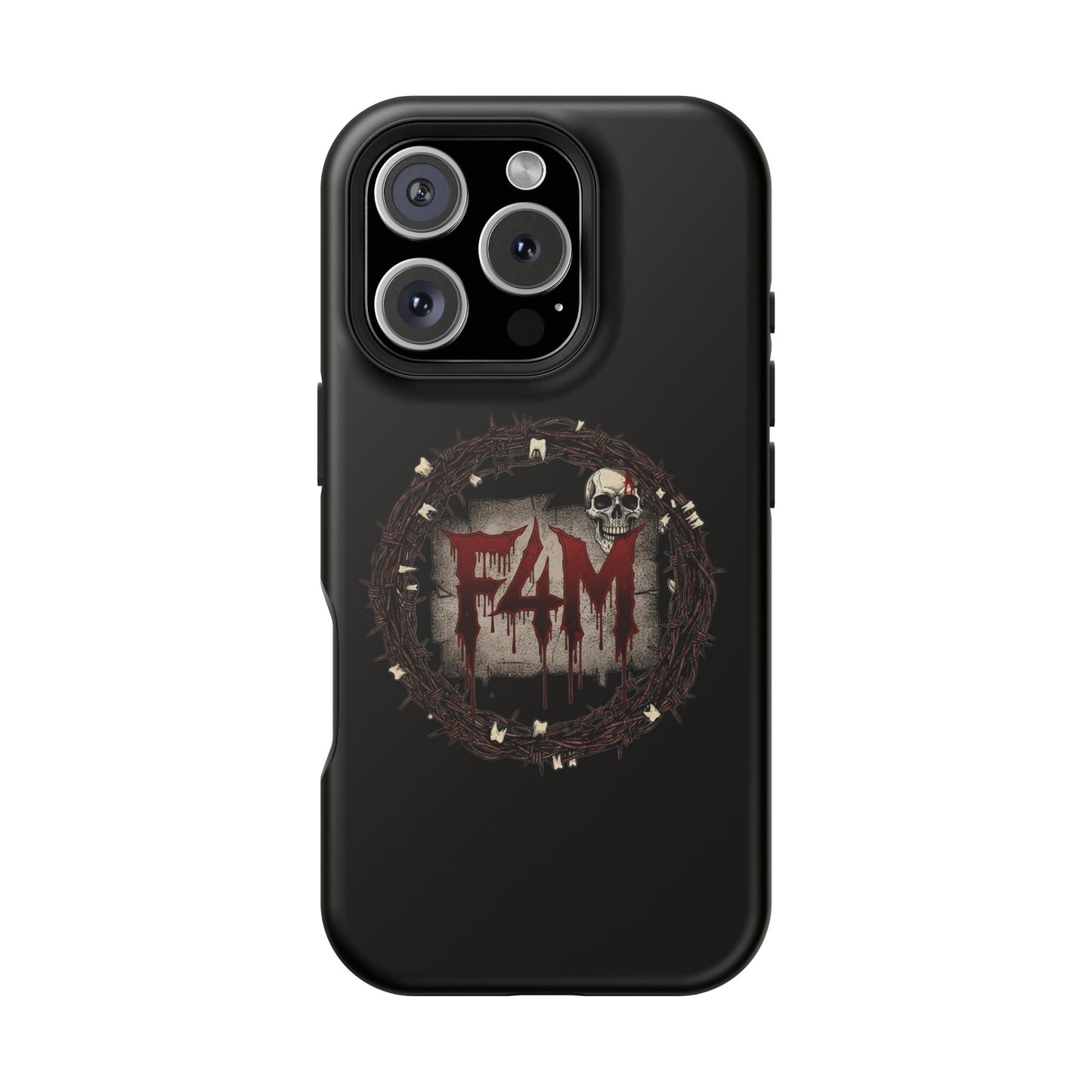 Horror Skull Magnetic Impact-Resistant Phone Case