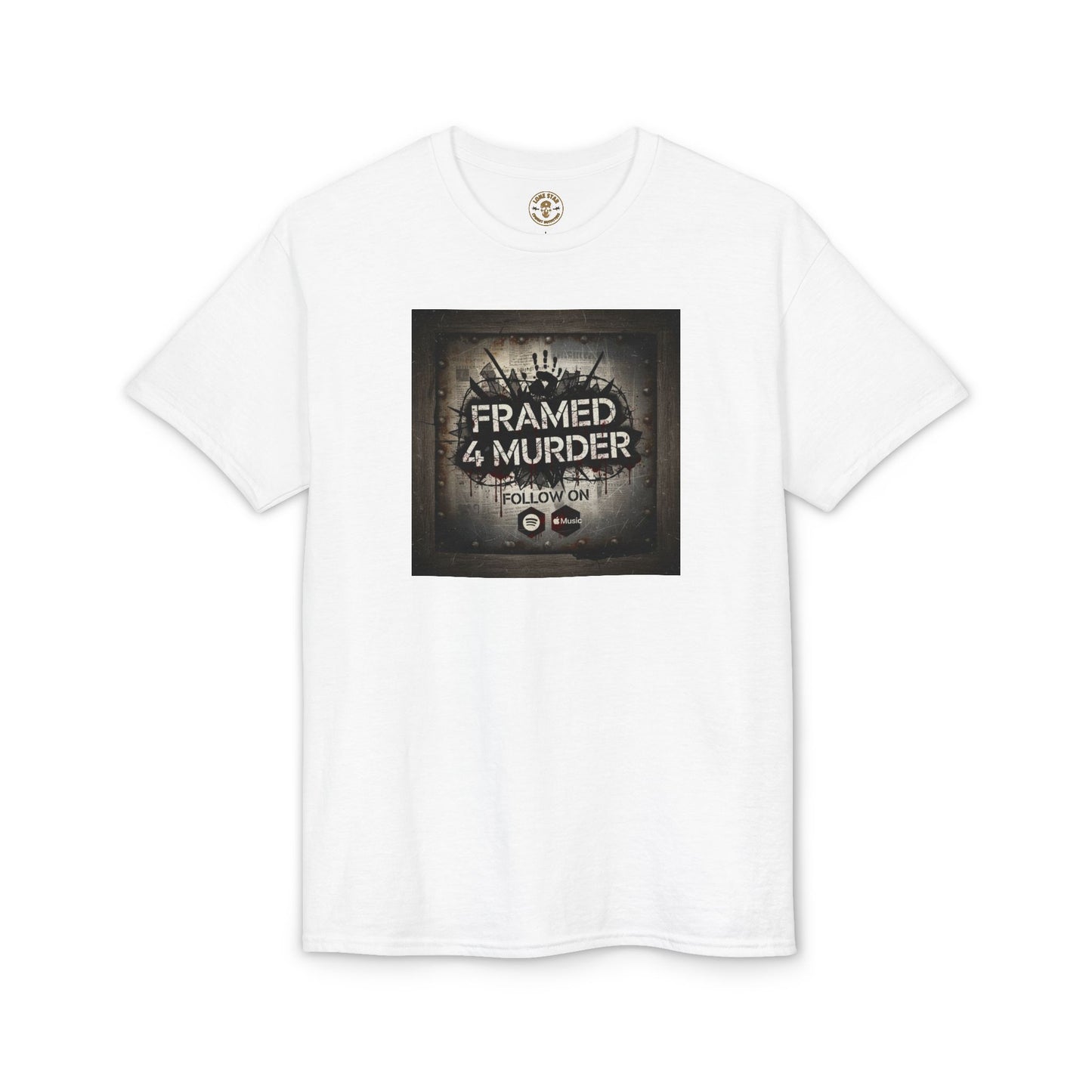 Framed 4 Murder Logo T-Shirt — Rocker Fan Tee