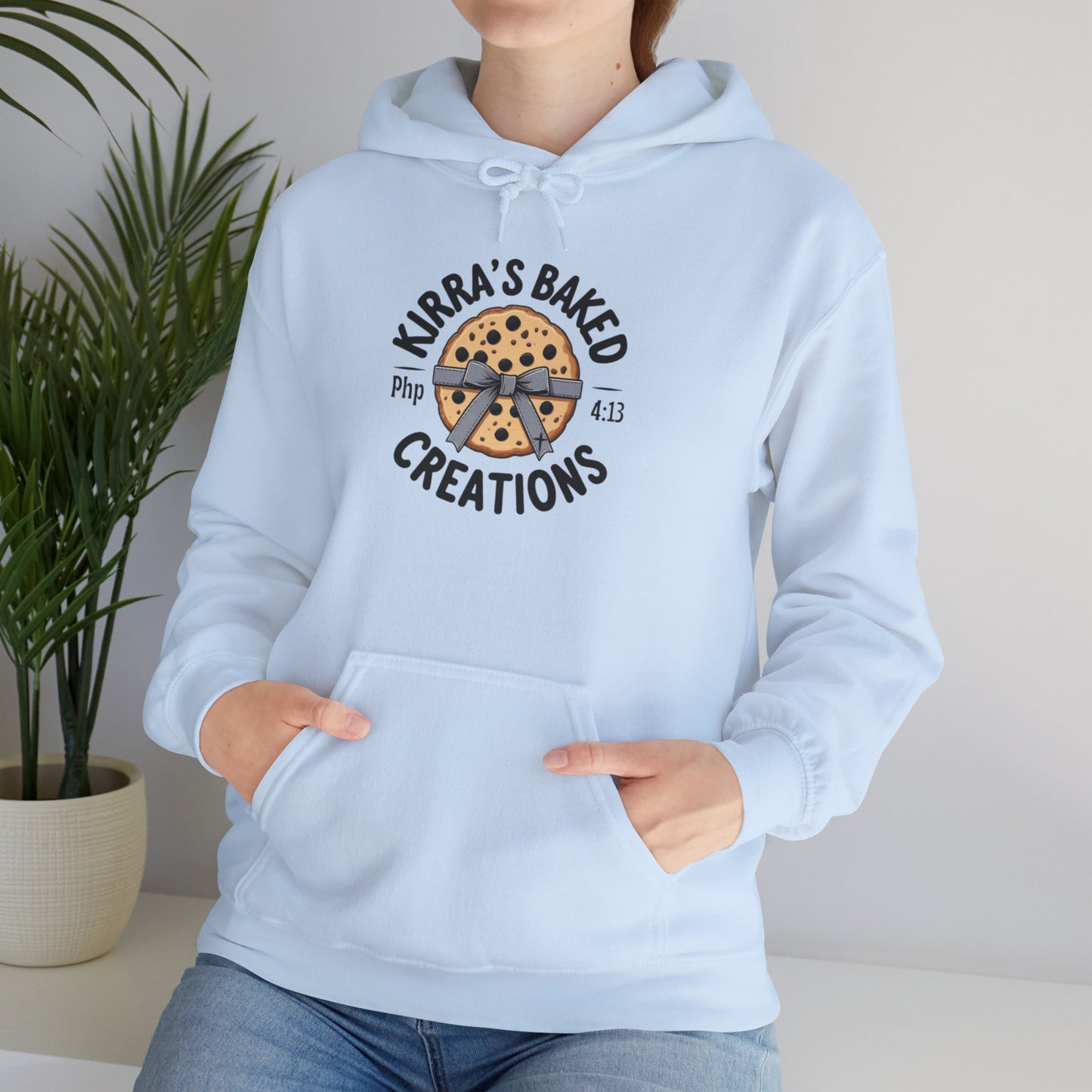 Bakery Logo Hoodie — "Kirra's Baked Creations" Branded Pullover