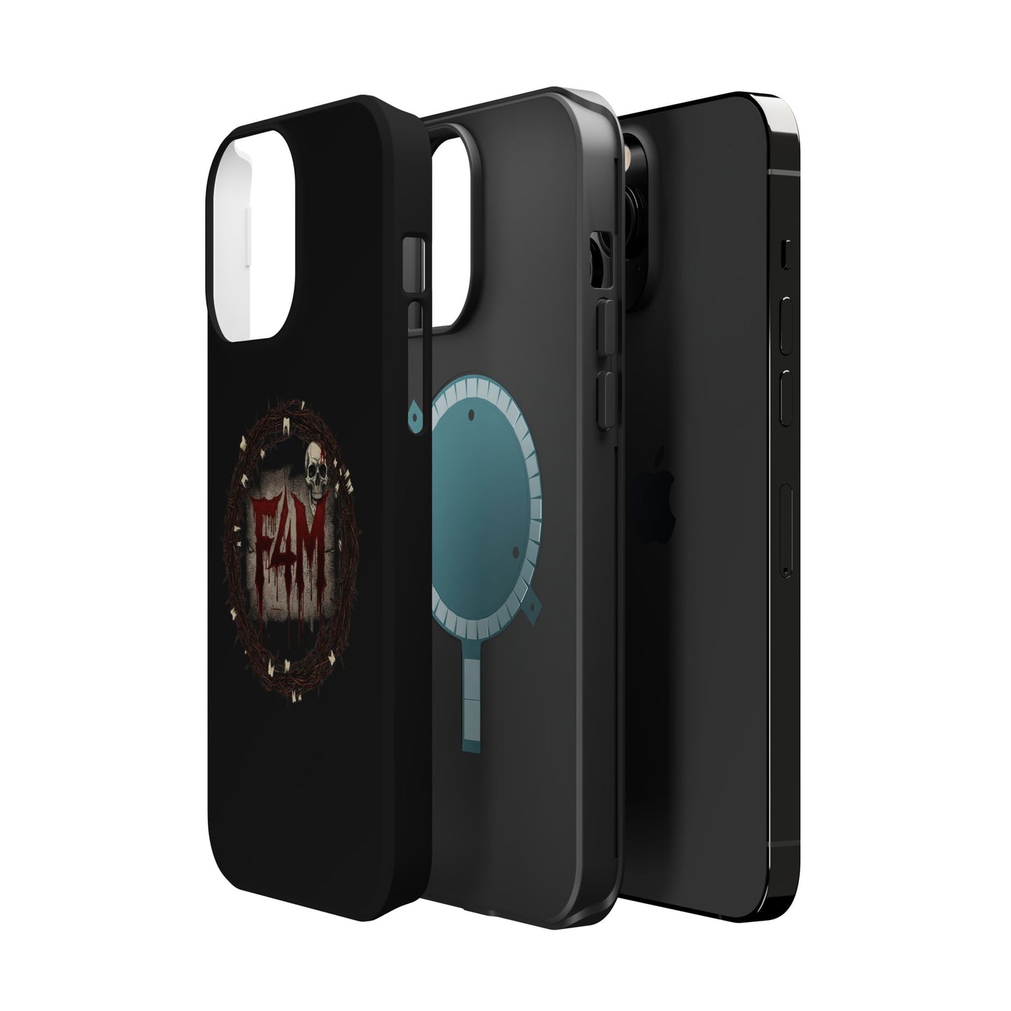 Horror Skull Magnetic Impact-Resistant Phone Case