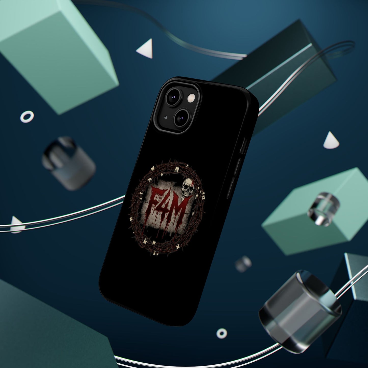 Horror Skull Magnetic Impact-Resistant Phone Case