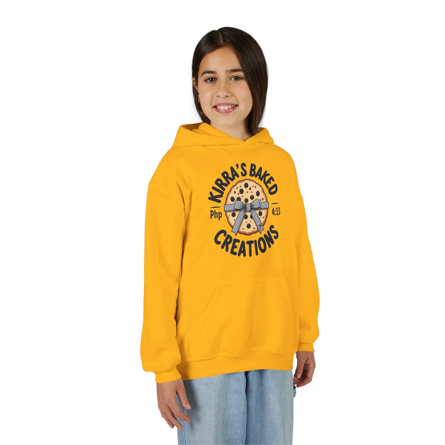 Youth Hoodie - Kirra's Baked Creations Cookie Logo Sweatshirt