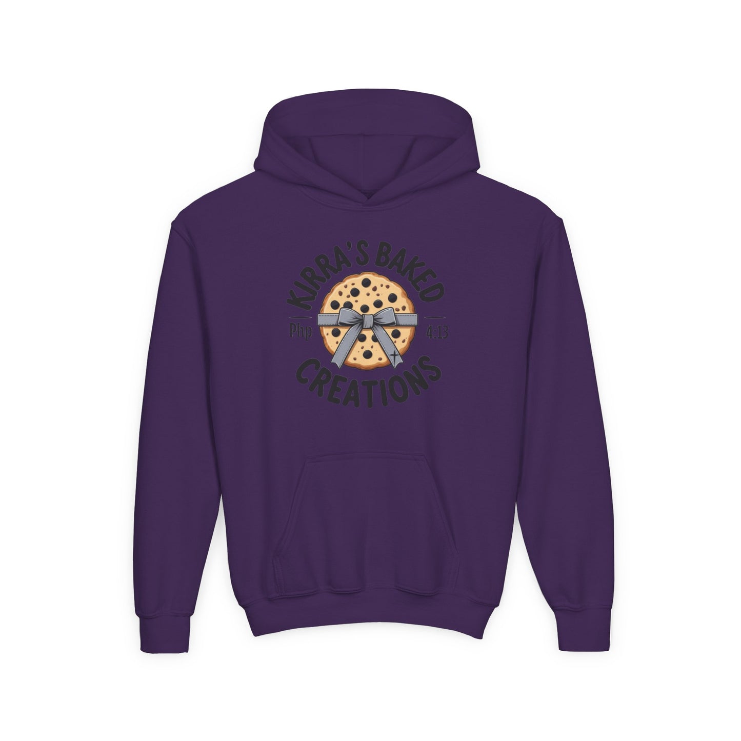Youth Hoodie - Kirra's Baked Creations Cookie Logo Sweatshirt
