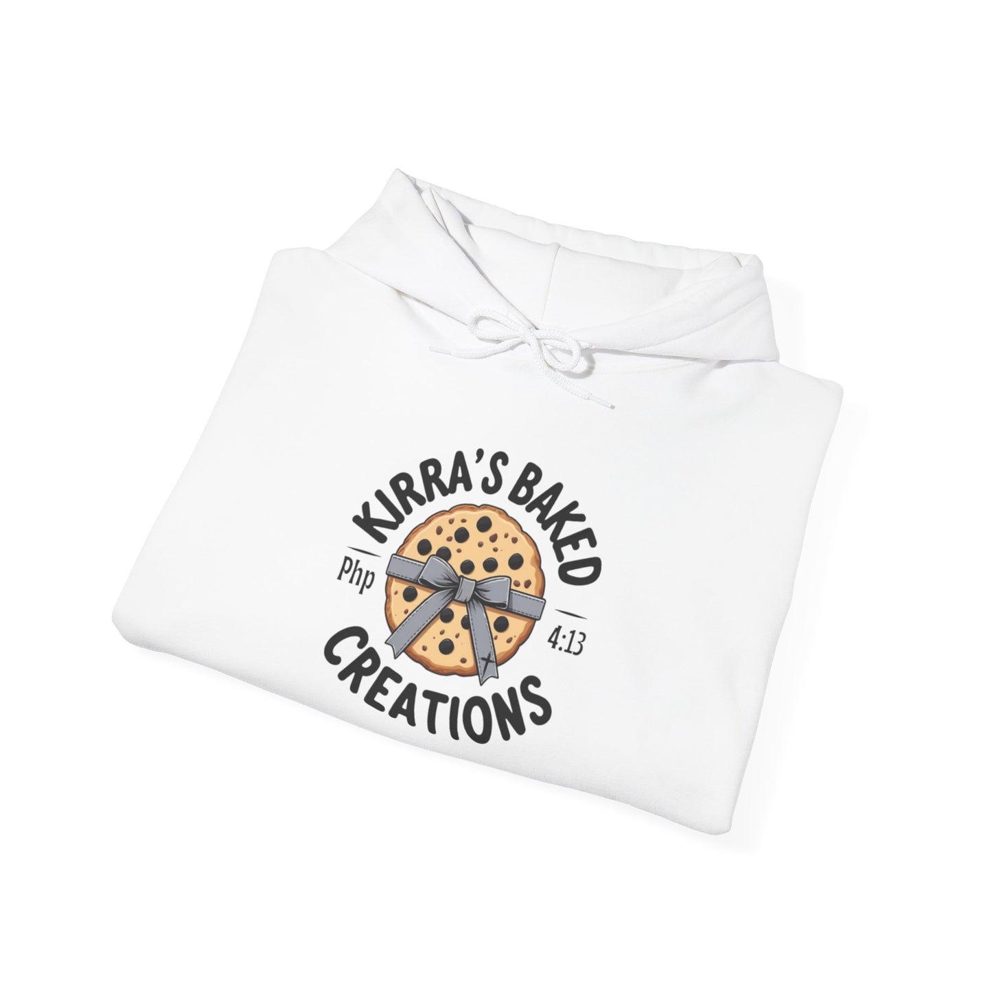 Bakery Logo Hoodie — "Kirra's Baked Creations" Branded Pullover