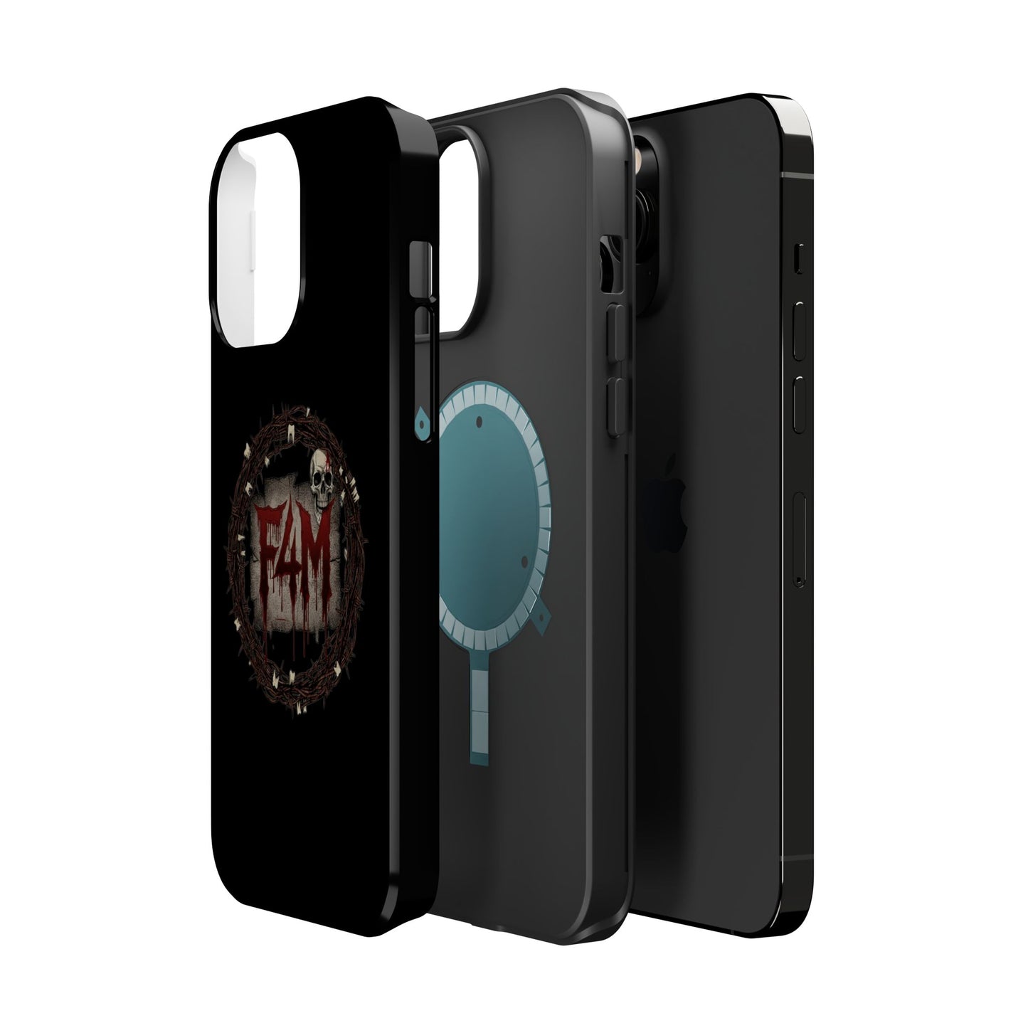 Horror Skull Magnetic Impact-Resistant Phone Case