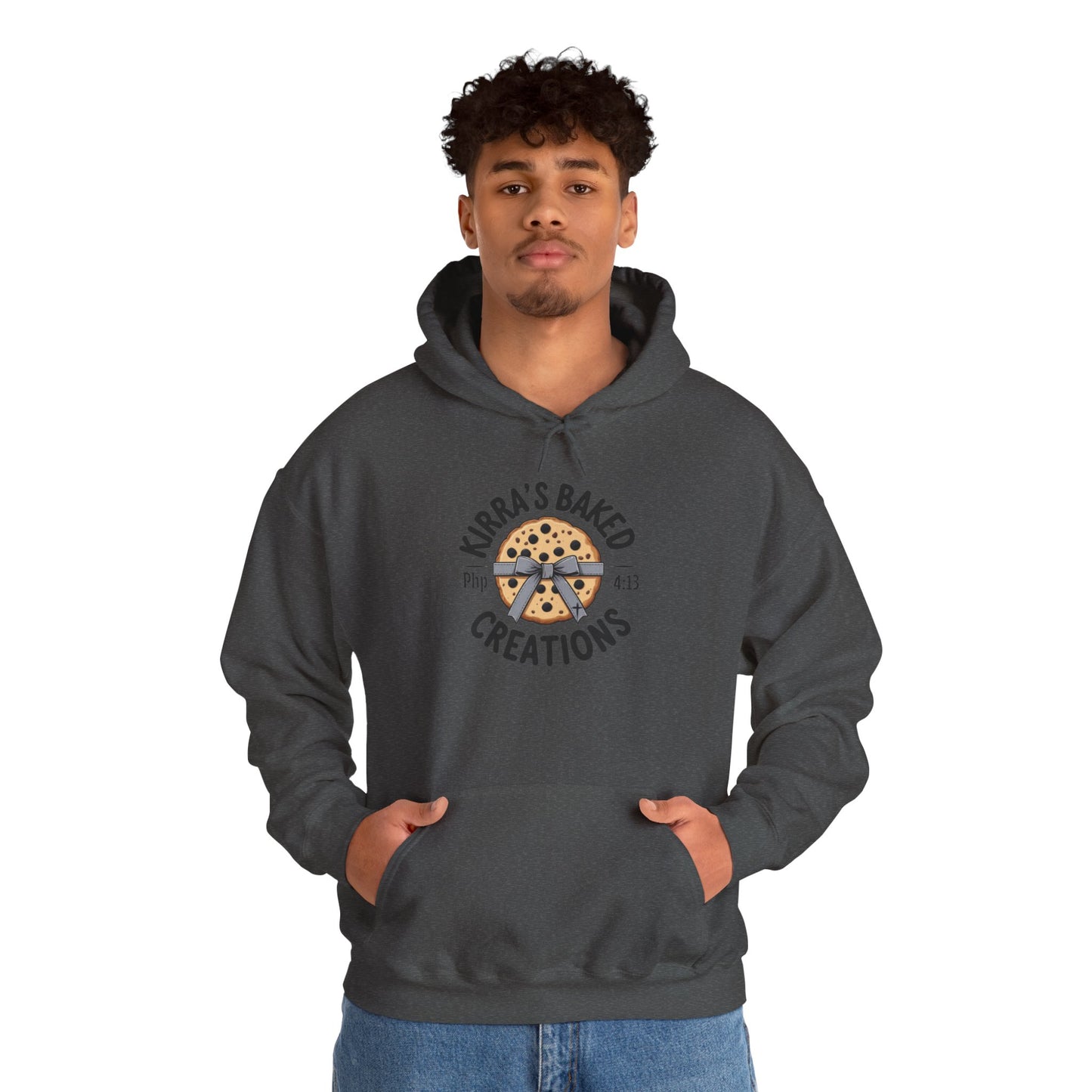 Bakery Logo Hoodie — "Kirra's Baked Creations" Branded Pullover