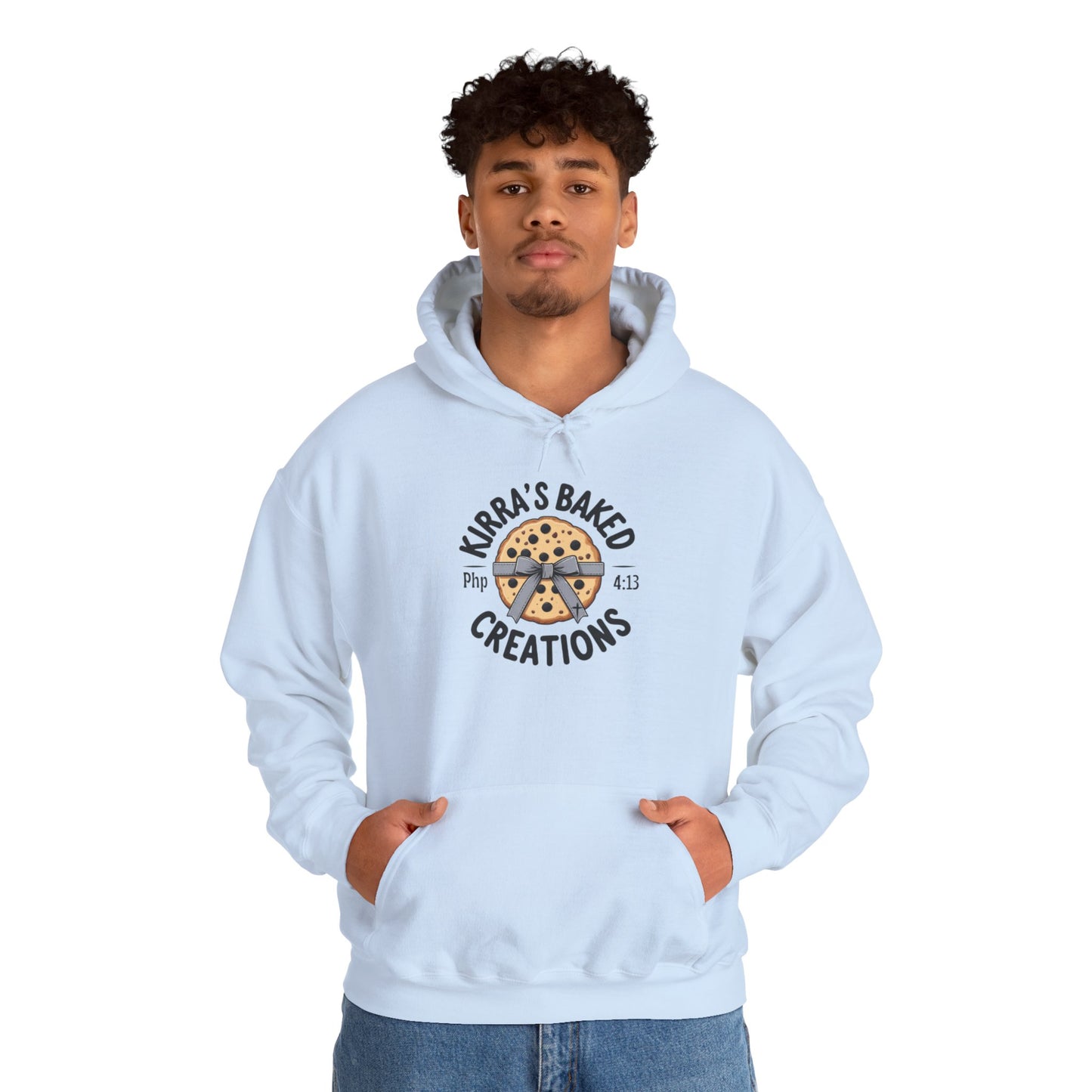 Bakery Logo Hoodie — "Kirra's Baked Creations" Branded Pullover