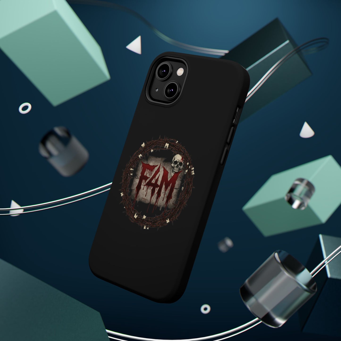 Horror Skull Magnetic Impact-Resistant Phone Case
