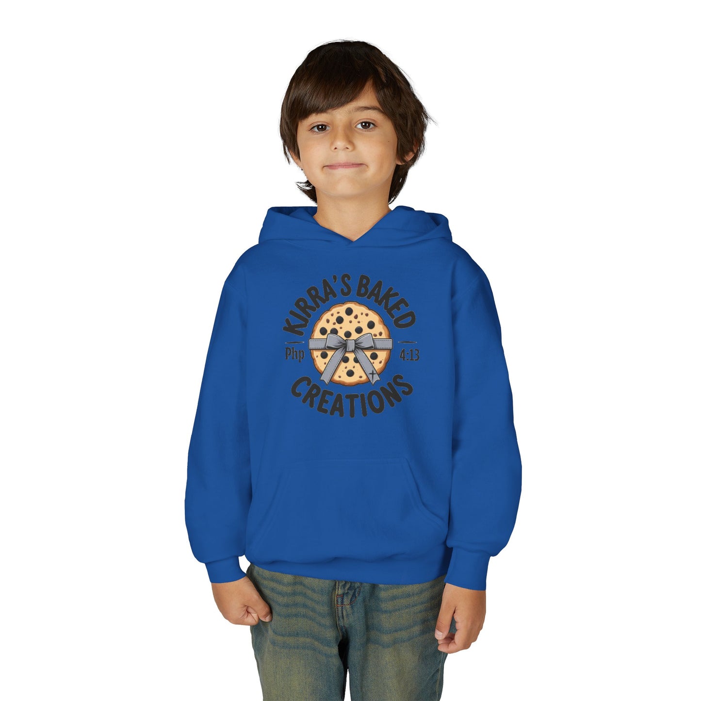 Youth Hoodie - Kirra's Baked Creations Cookie Logo Sweatshirt