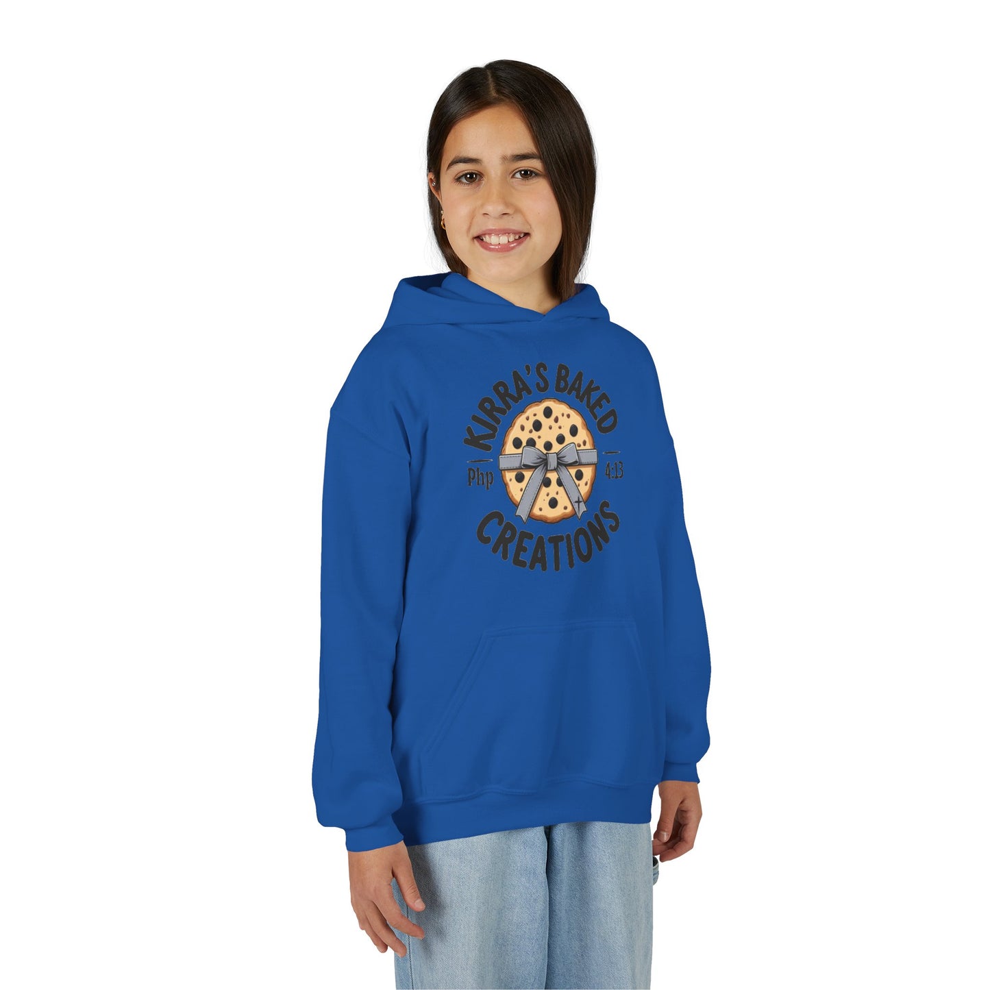 Youth Hoodie - Kirra's Baked Creations Cookie Logo Sweatshirt