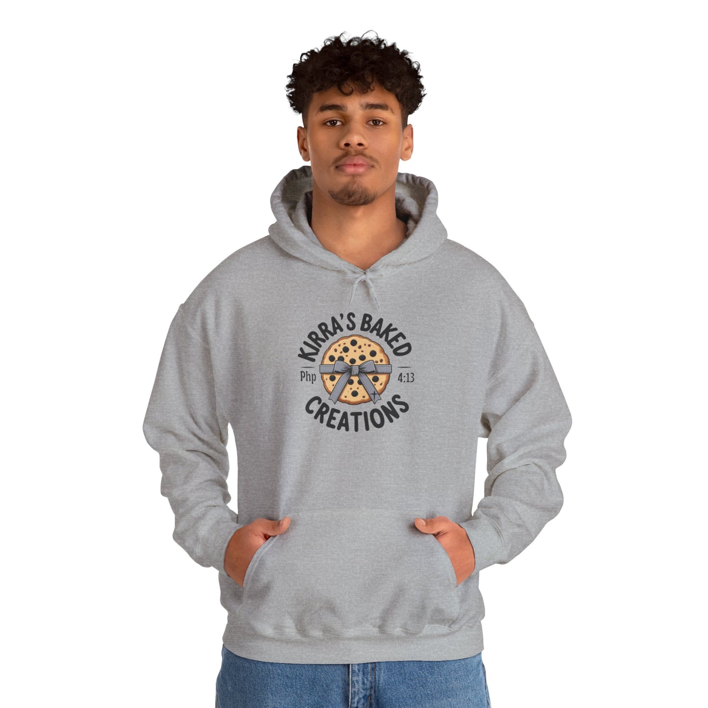 Bakery Logo Hoodie — "Kirra's Baked Creations" Branded Pullover