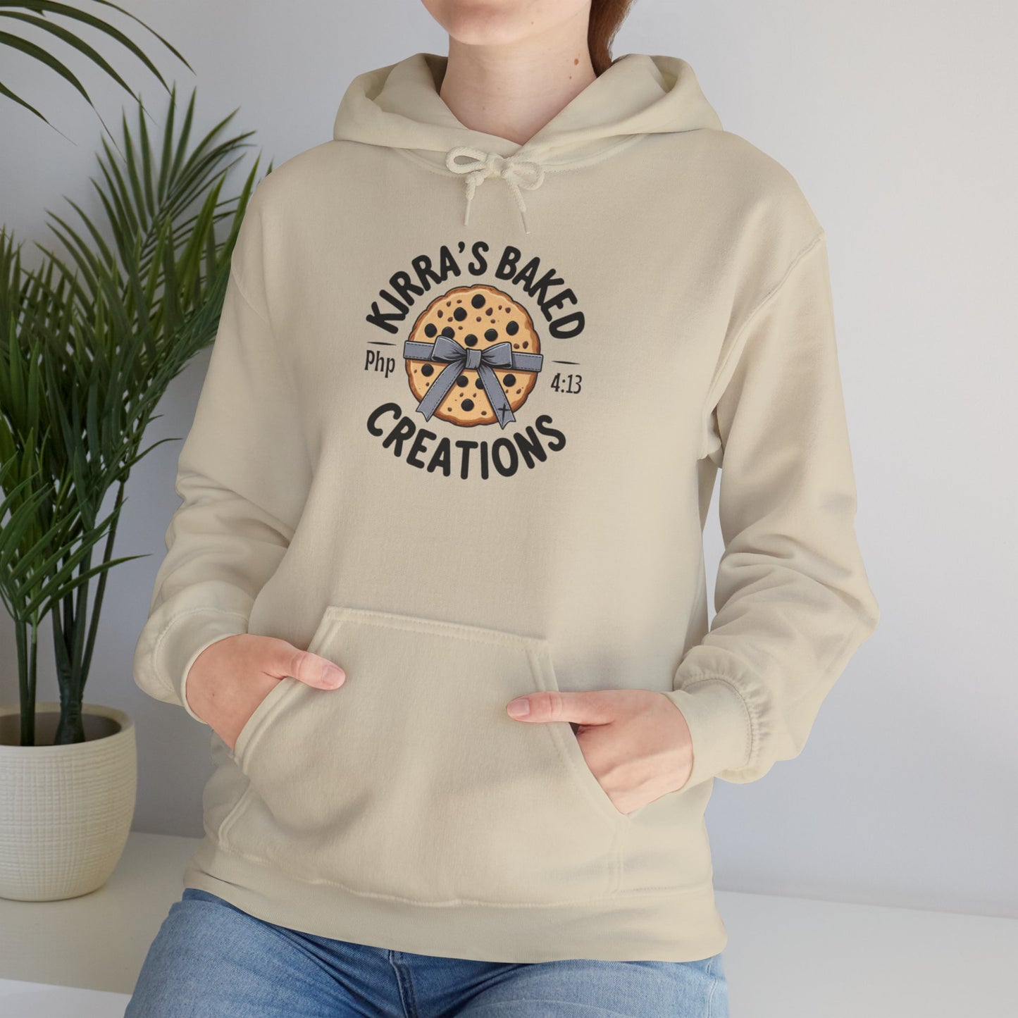 Bakery Logo Hoodie — "Kirra's Baked Creations" Branded Pullover