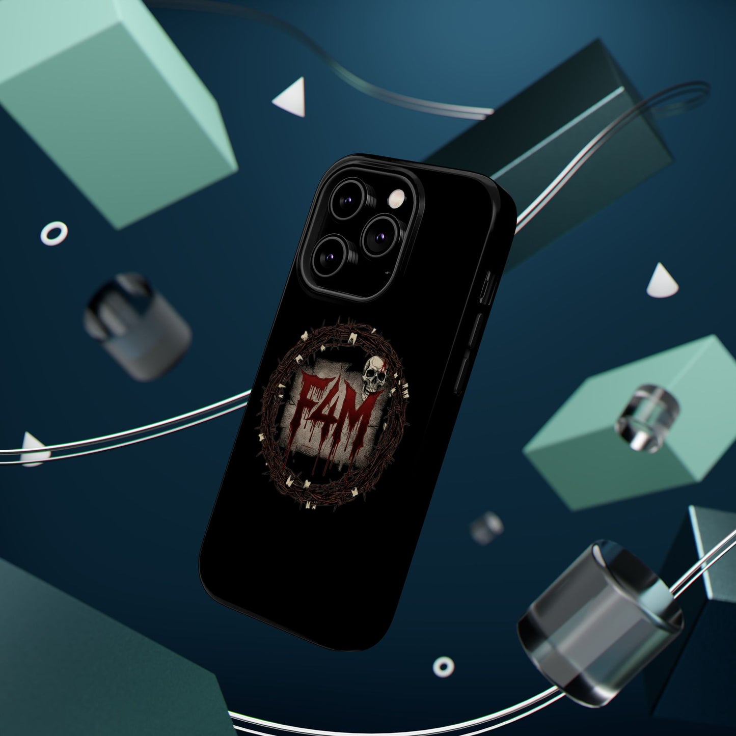 Horror Skull Magnetic Impact-Resistant Phone Case