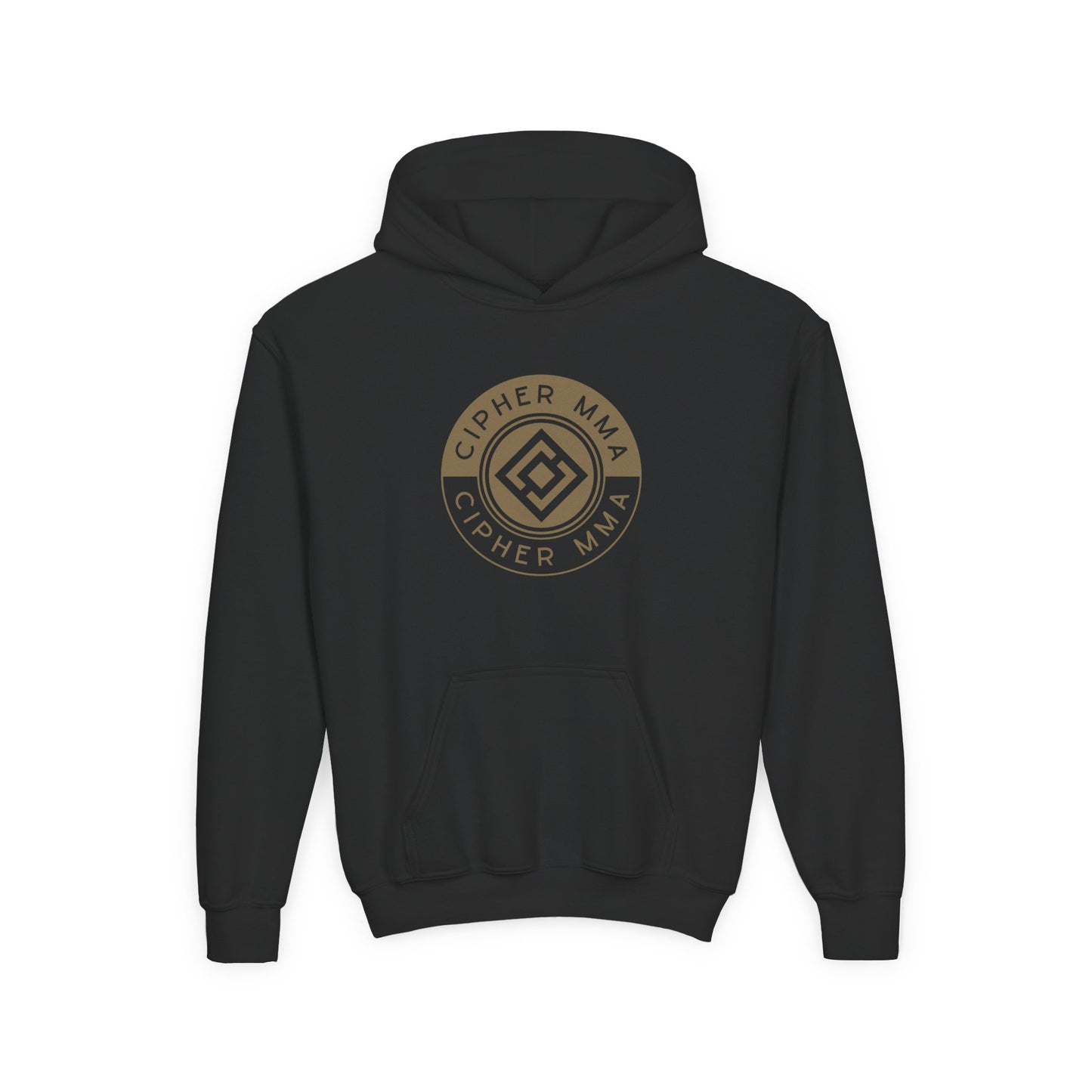 Cipher MMA Youth Hoodie — Athletic Martial Arts Logo Pullover