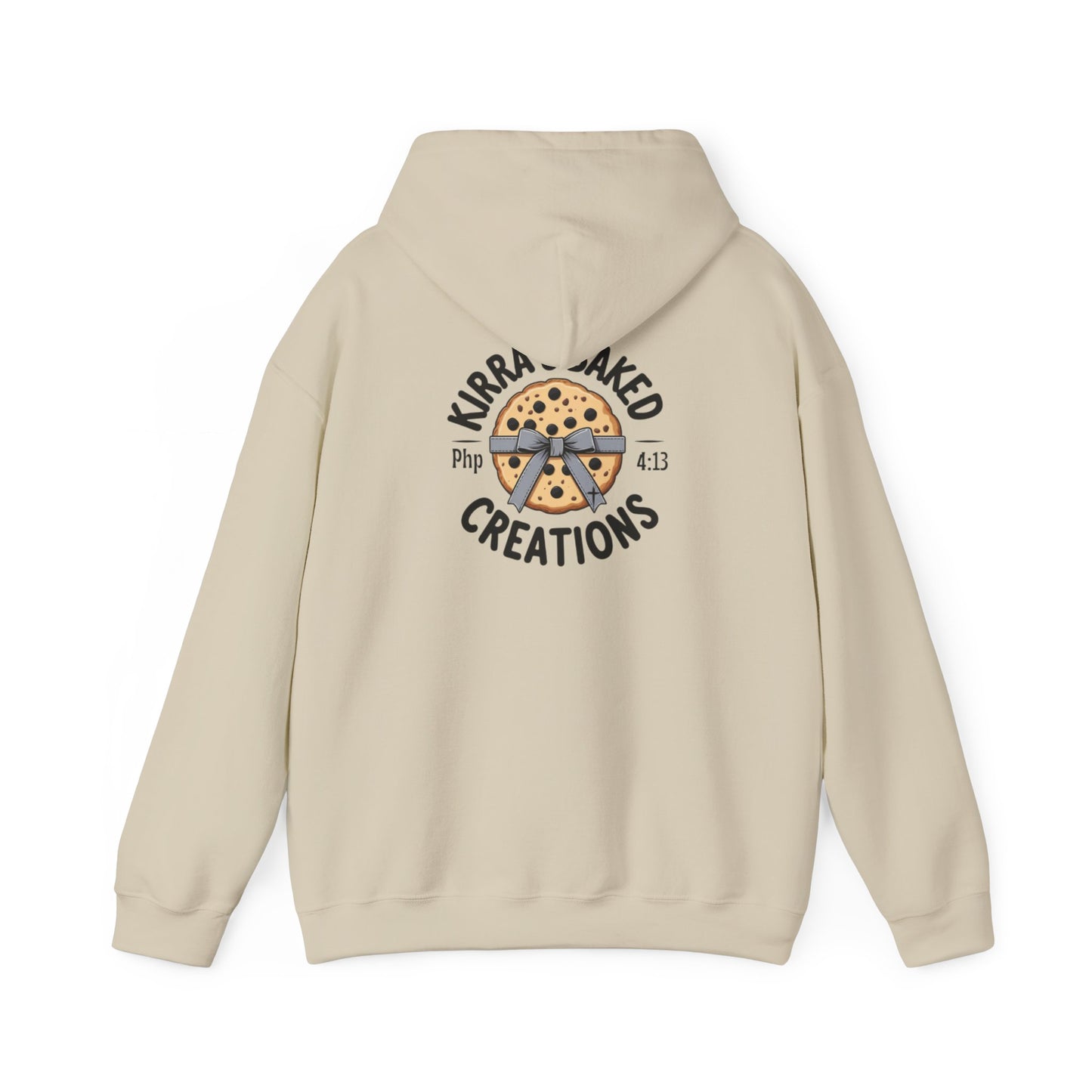 Bakery Logo Hoodie — "Kirra's Baked Creations" Branded Pullover