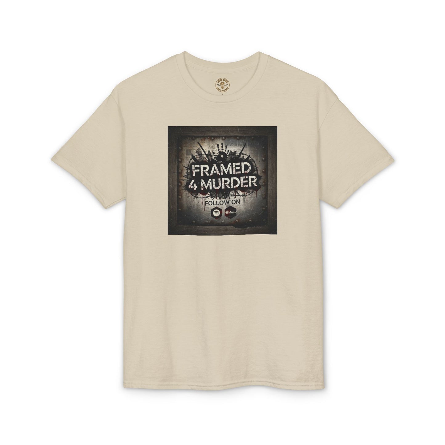 Framed 4 Murder Logo T-Shirt — Rocker Fan Tee