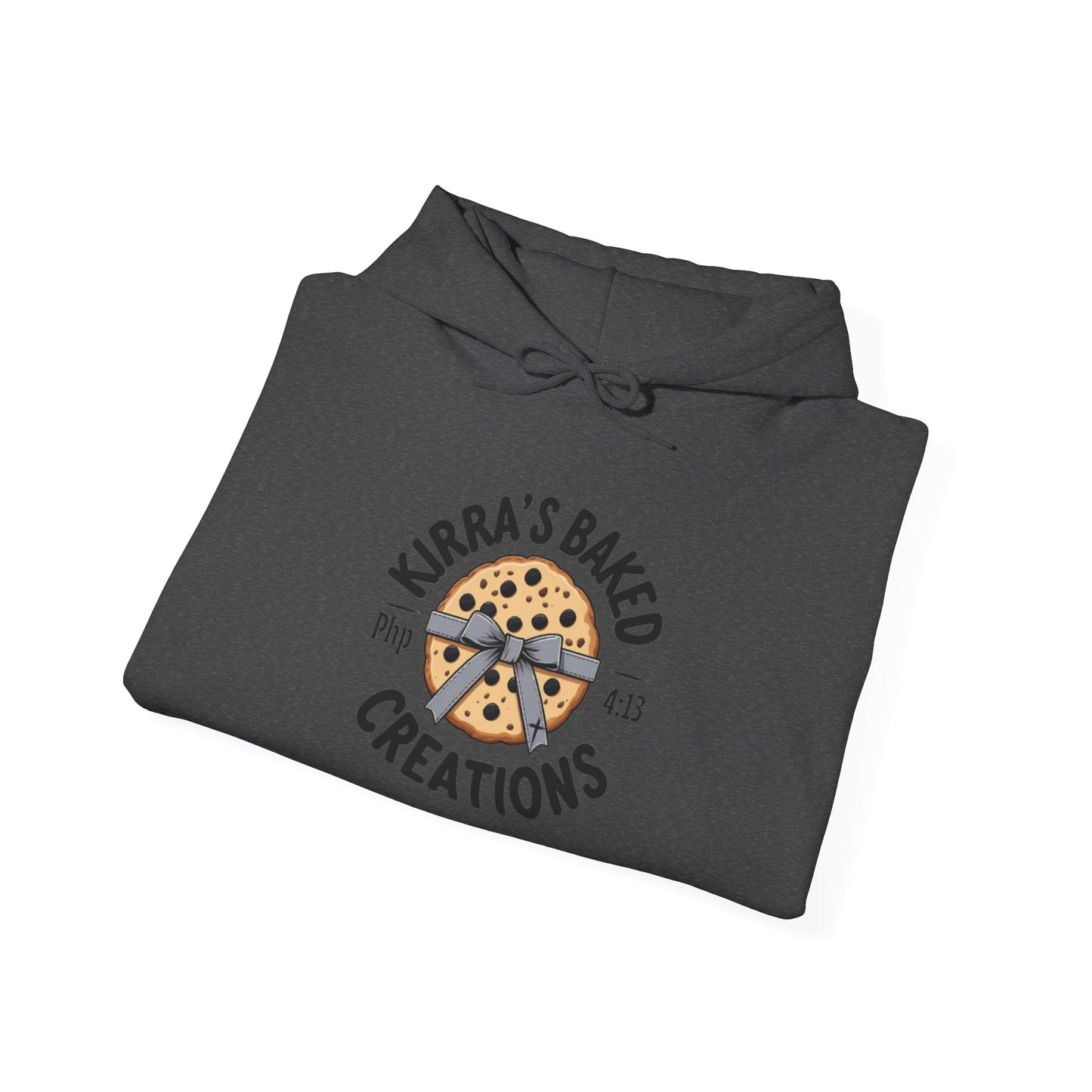 Bakery Logo Hoodie — "Kirra's Baked Creations" Branded Pullover