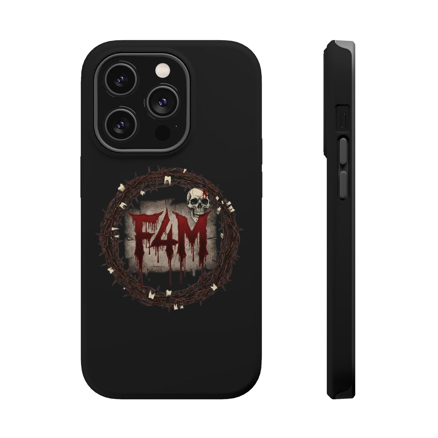 Horror Skull Magnetic Impact-Resistant Phone Case