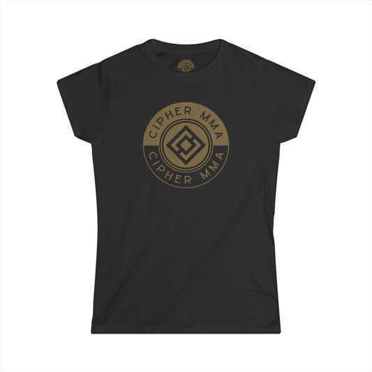 Cipher MMA Women's Softstyle Tee - Comfortable & Stylish Martial Arts Shirt