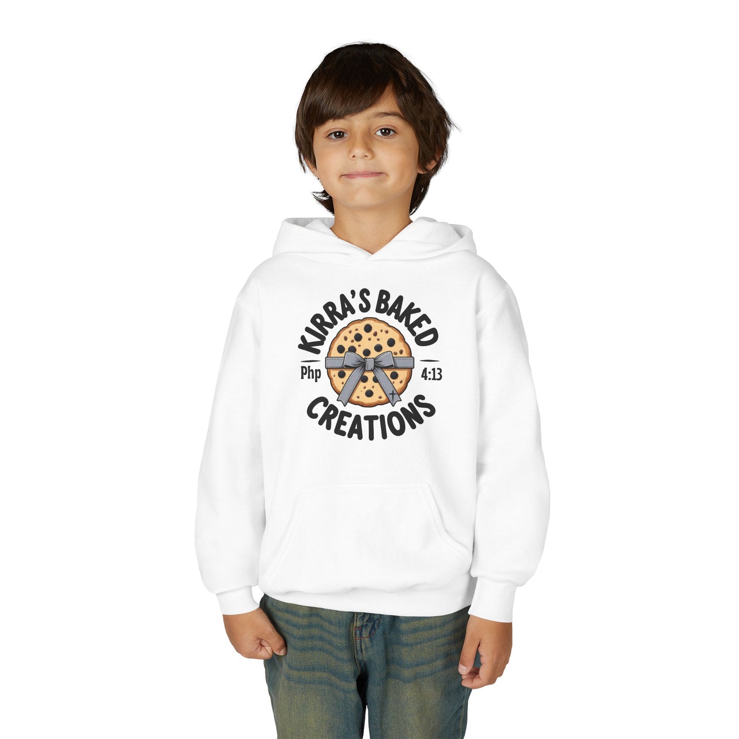 Youth Hoodie - Kirra's Baked Creations Cookie Logo Sweatshirt