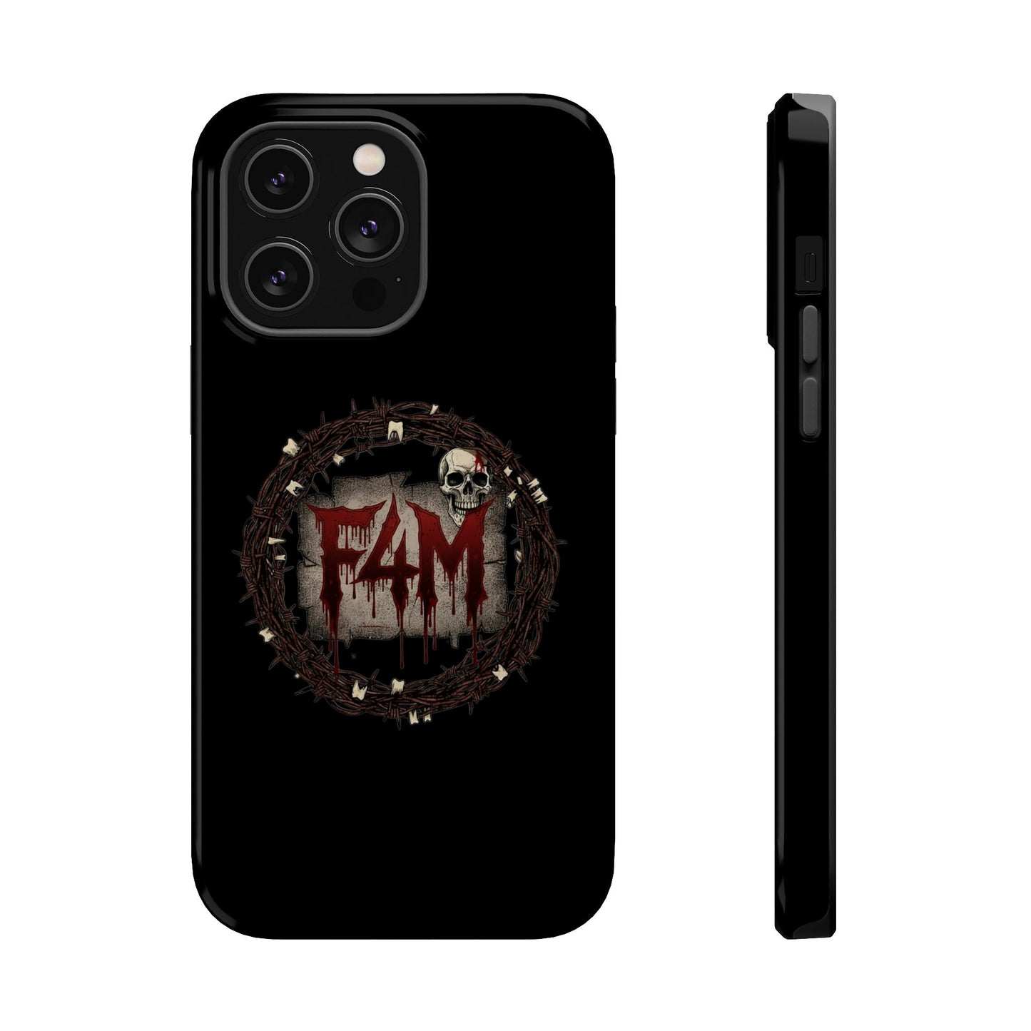 Horror Skull Magnetic Impact-Resistant Phone Case