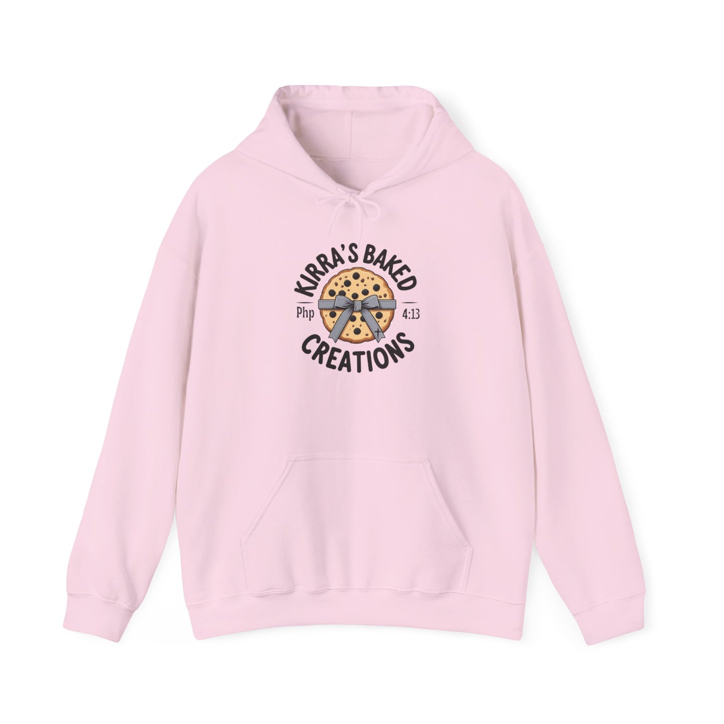 Bakery Logo Hoodie — "Kirra's Baked Creations" Branded Pullover