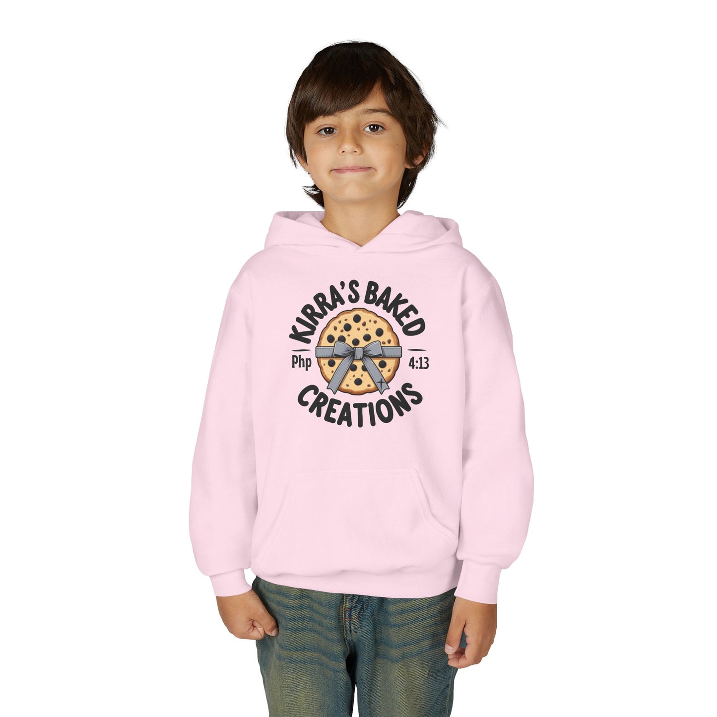 Youth Hoodie - Kirra's Baked Creations Cookie Logo Sweatshirt