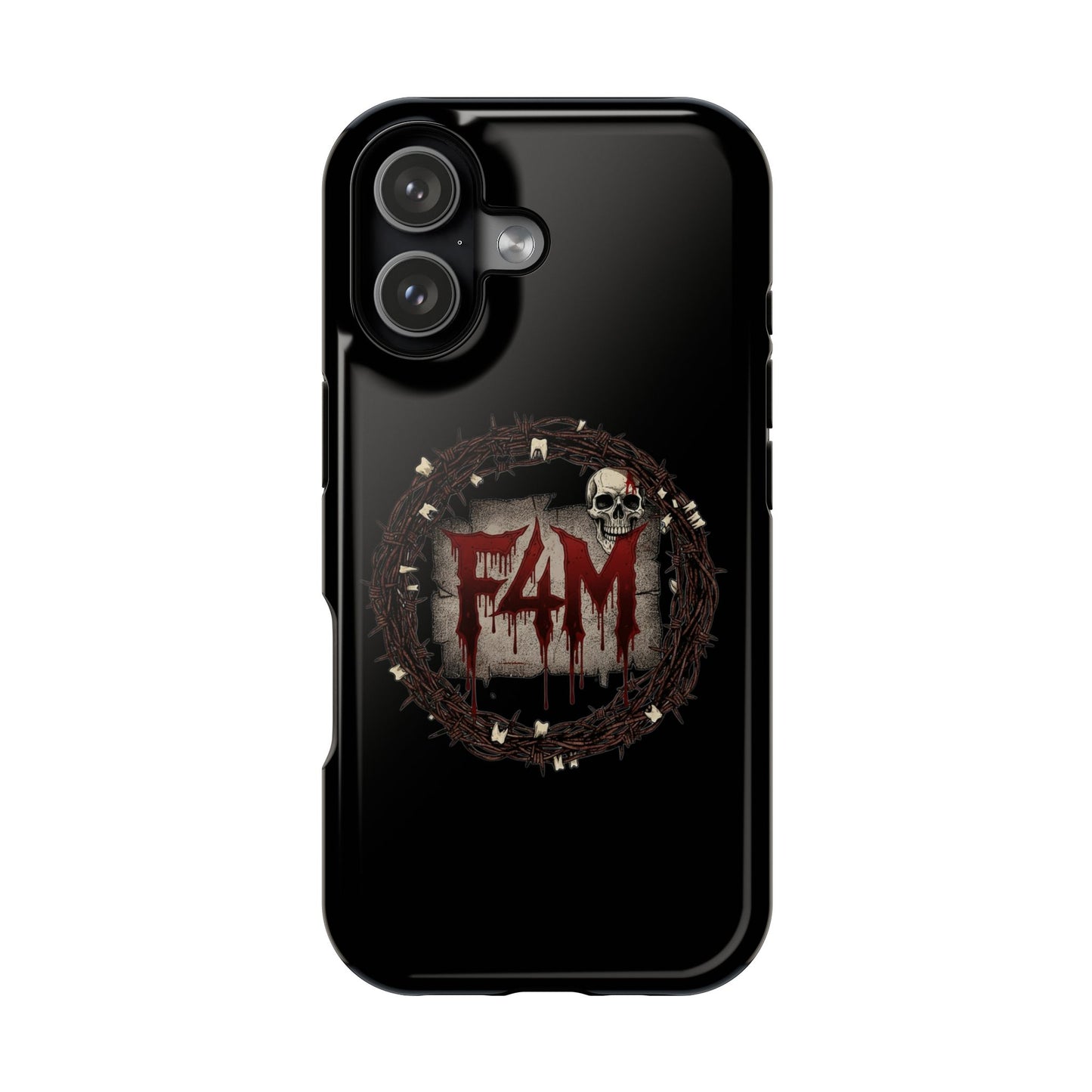 Horror Skull Magnetic Impact-Resistant Phone Case
