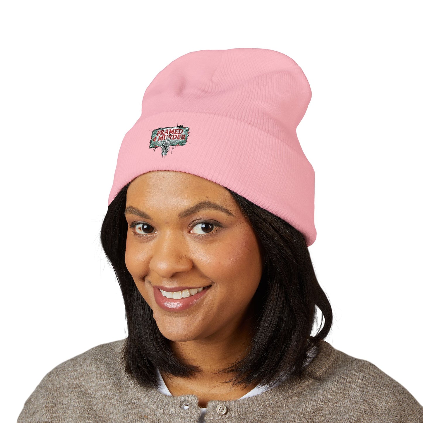Embroidered F4M Beanie - For those brave enough for an outside concert in the winter