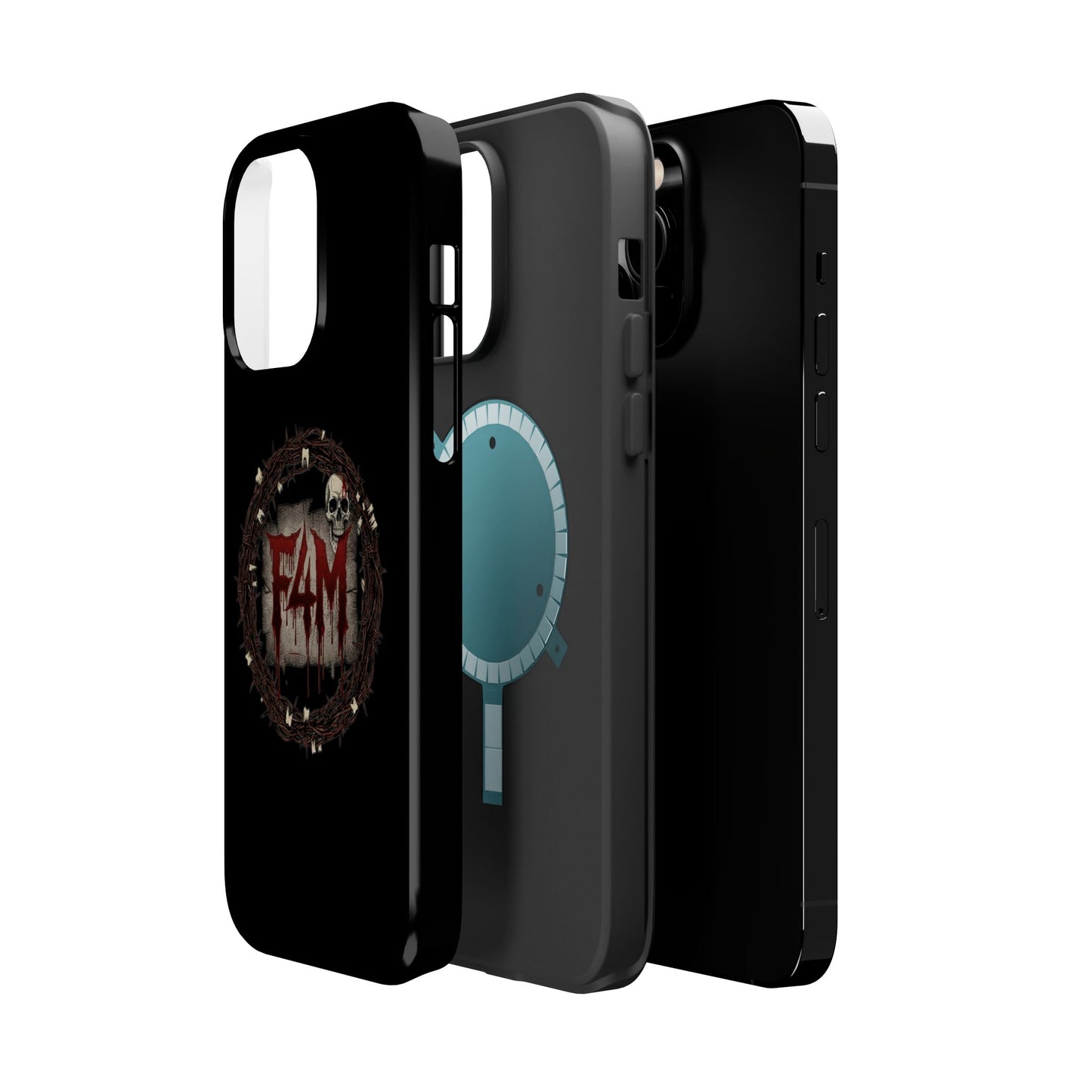 Horror Skull Magnetic Impact-Resistant Phone Case