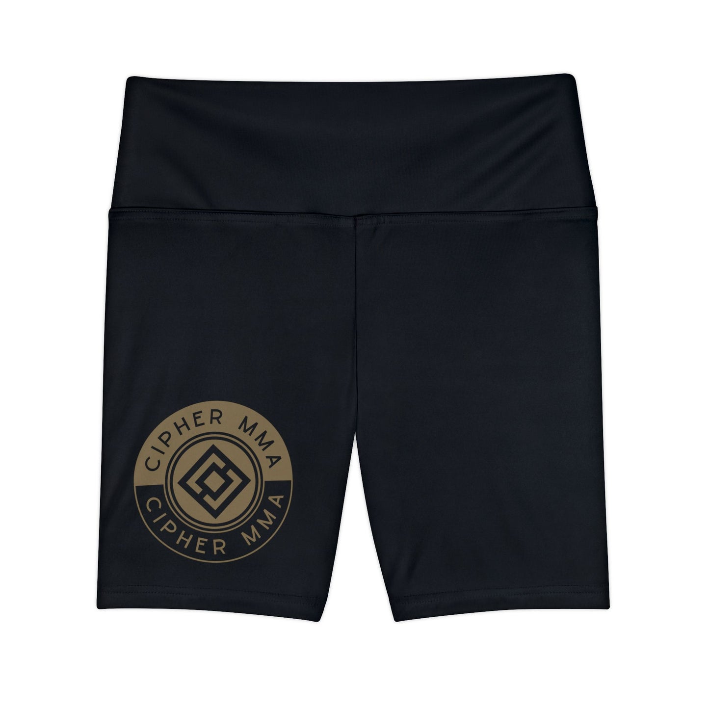 Cipher MMA Women's Workout Shorts — Cipher MMA High-Waist Performance Biker Shorts