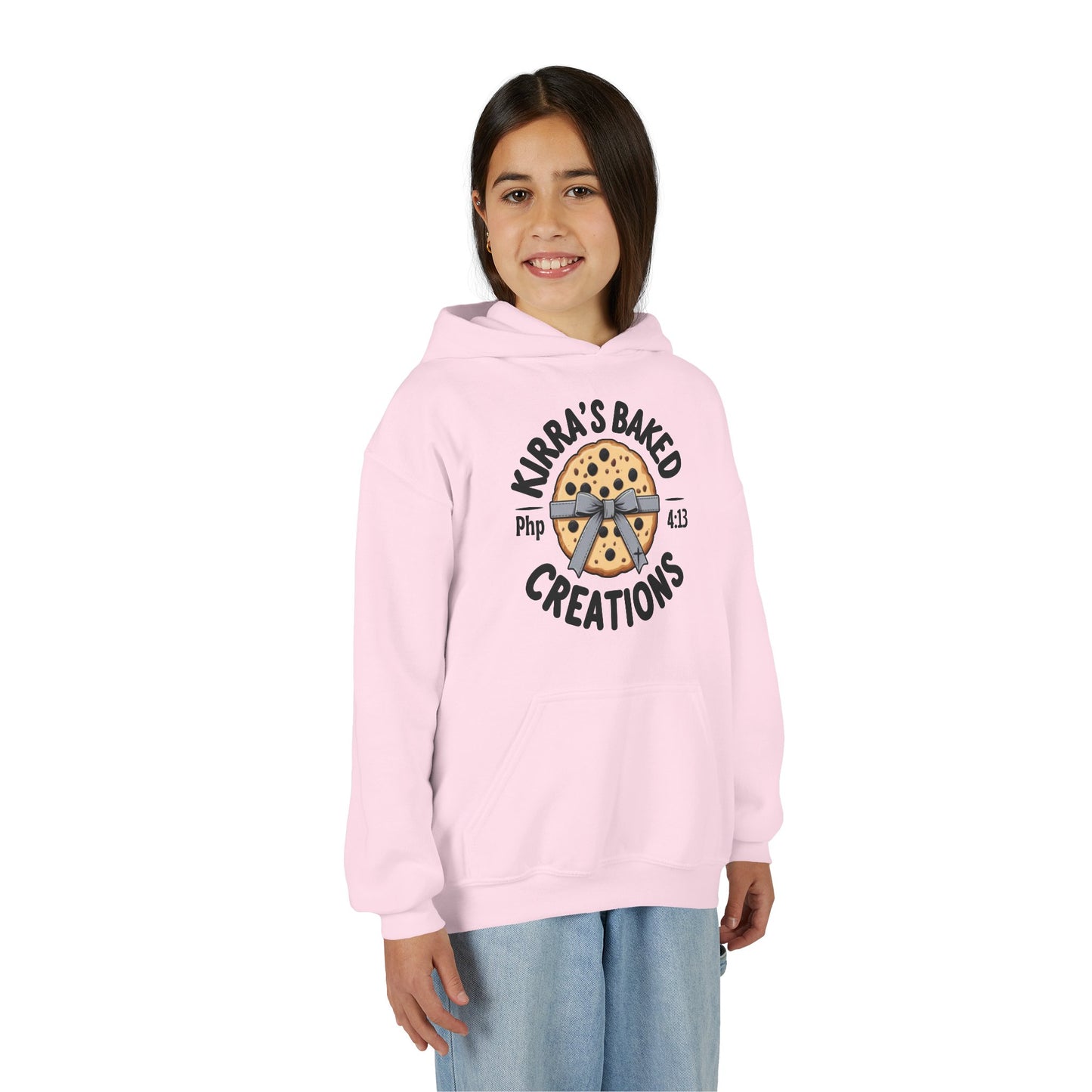 Youth Hoodie - Kirra's Baked Creations Cookie Logo Sweatshirt