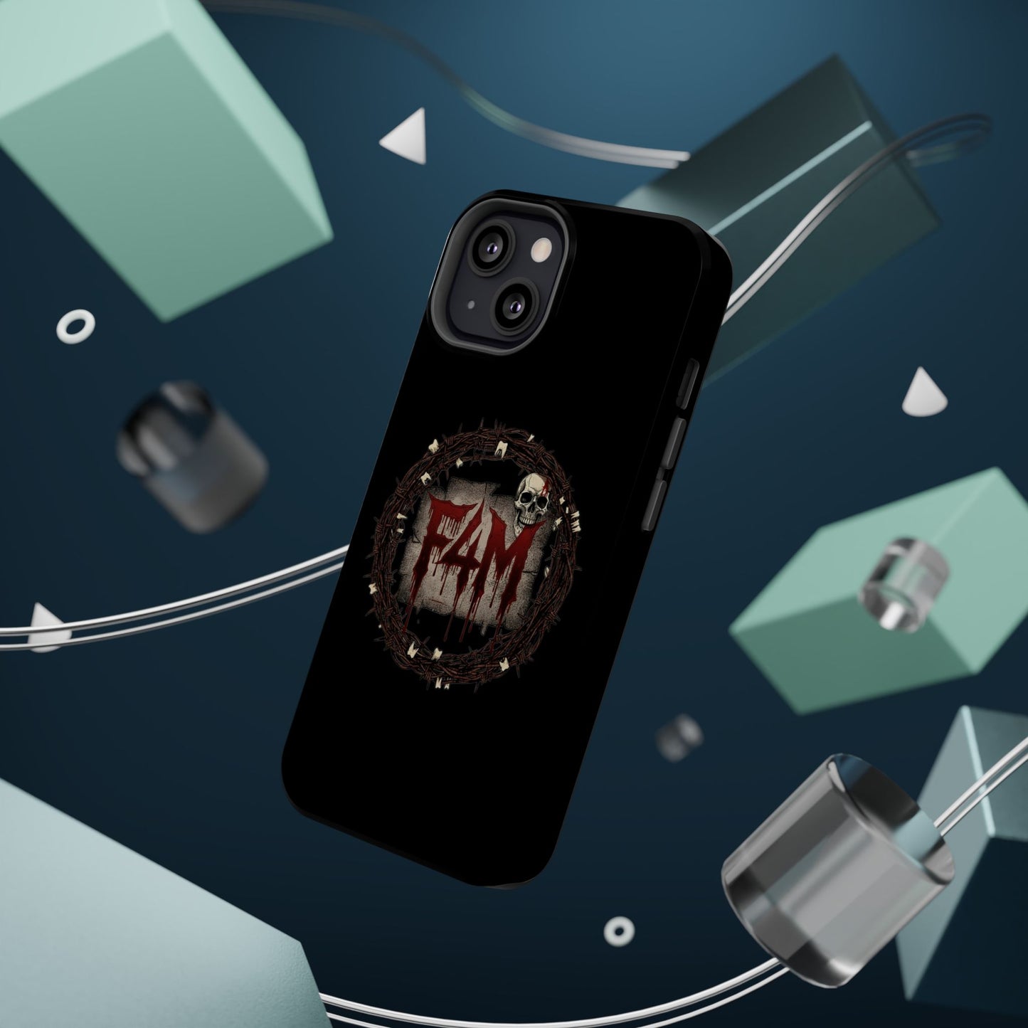 Horror Skull Magnetic Impact-Resistant Phone Case