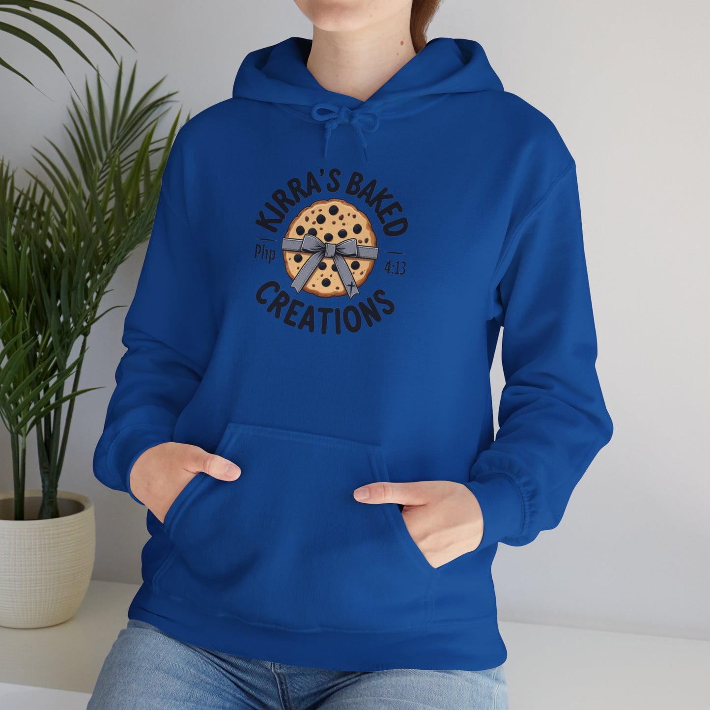 Bakery Logo Hoodie — "Kirra's Baked Creations" Branded Pullover