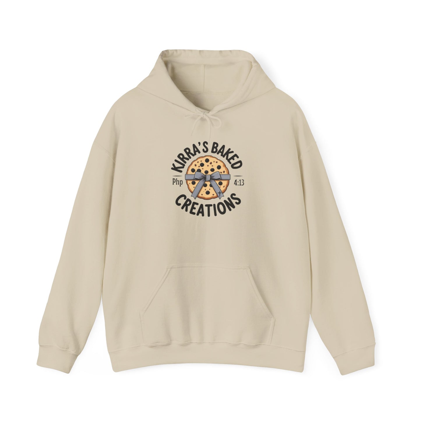 Bakery Logo Hoodie — "Kirra's Baked Creations" Branded Pullover