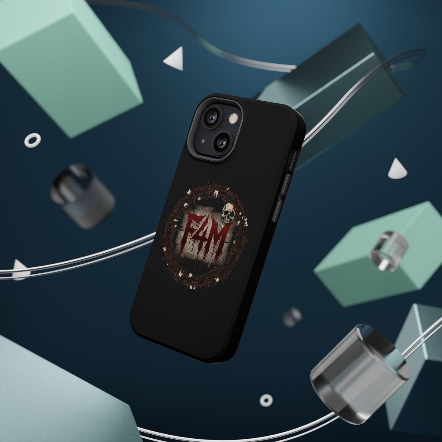 Horror Skull Magnetic Impact-Resistant Phone Case
