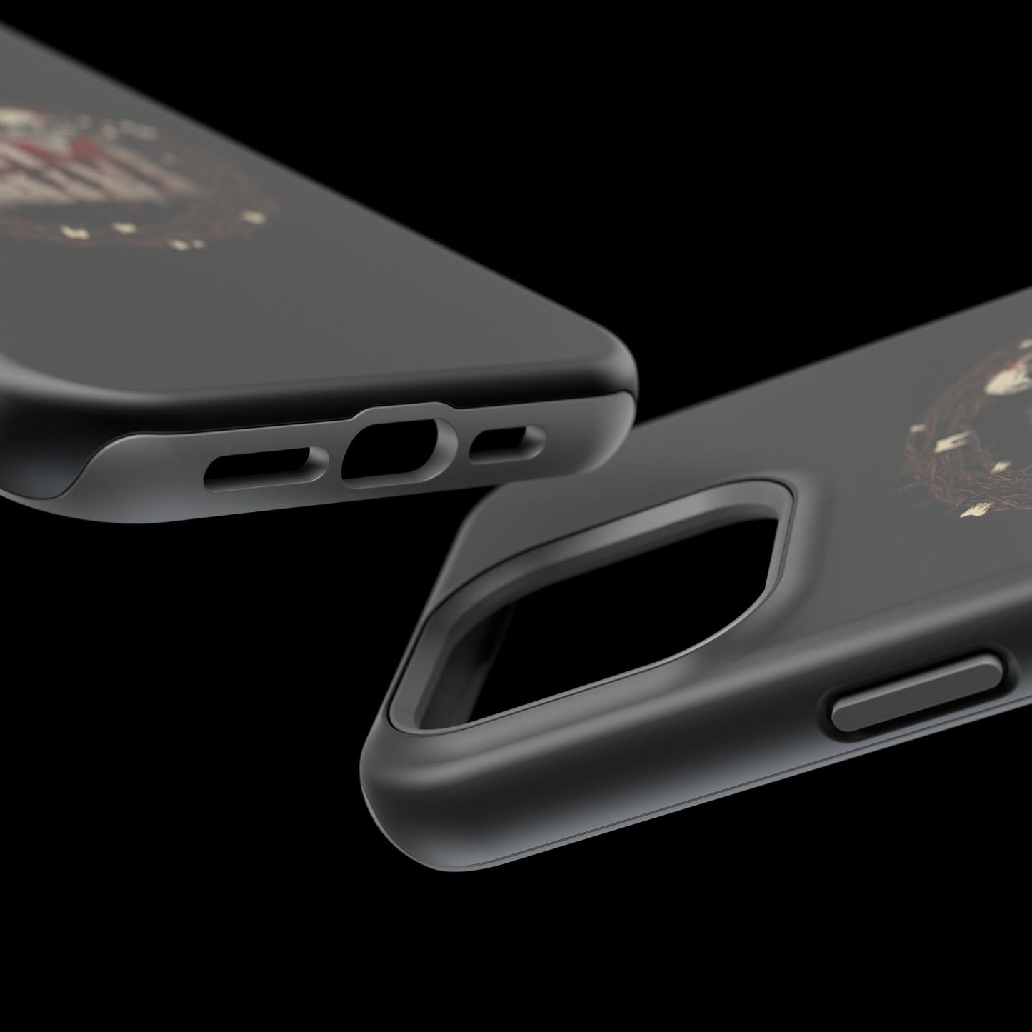 Horror Skull Magnetic Impact-Resistant Phone Case