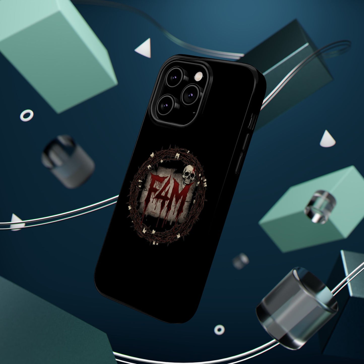 Horror Skull Magnetic Impact-Resistant Phone Case