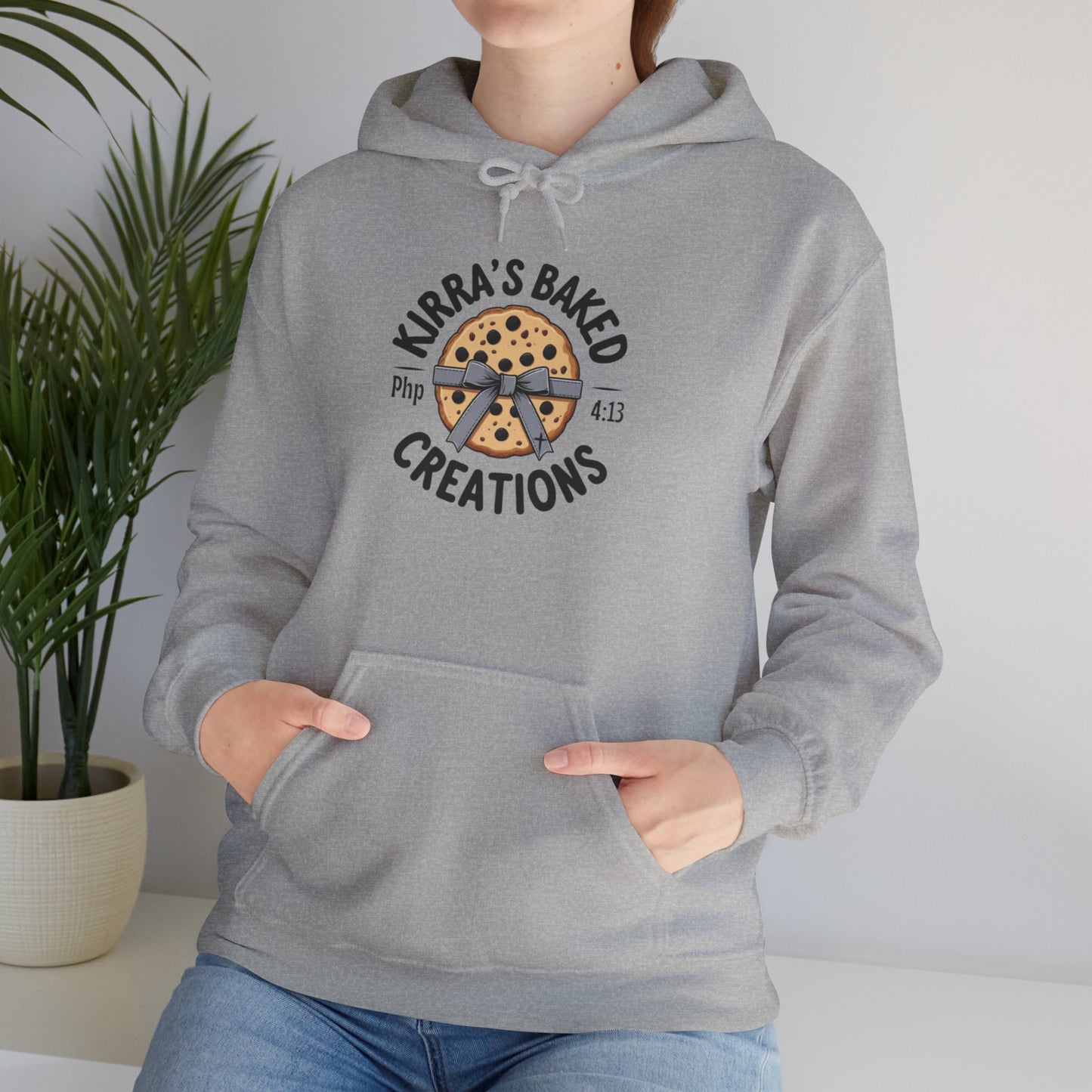 Bakery Logo Hoodie — "Kirra's Baked Creations" Branded Pullover