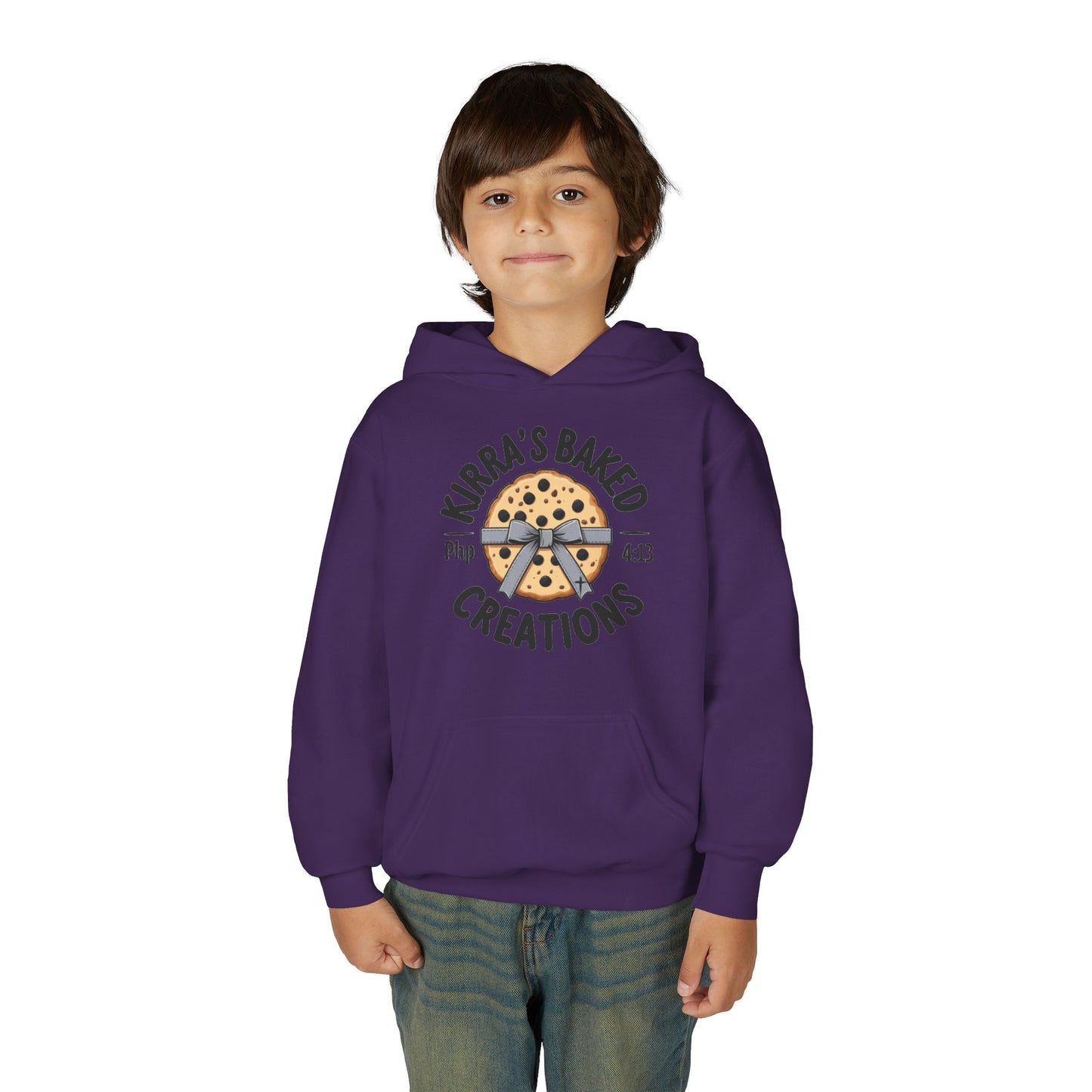 Youth Hoodie - Kirra's Baked Creations Cookie Logo Sweatshirt