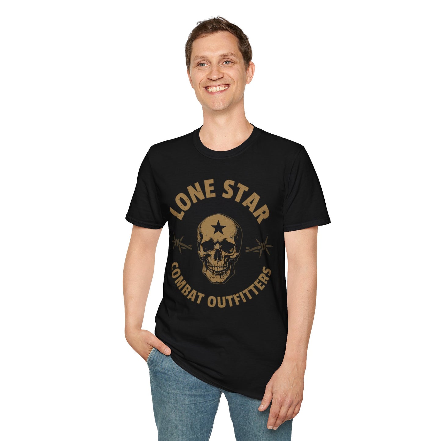 Lone Star Combat Outfitters Skull T-Shirt