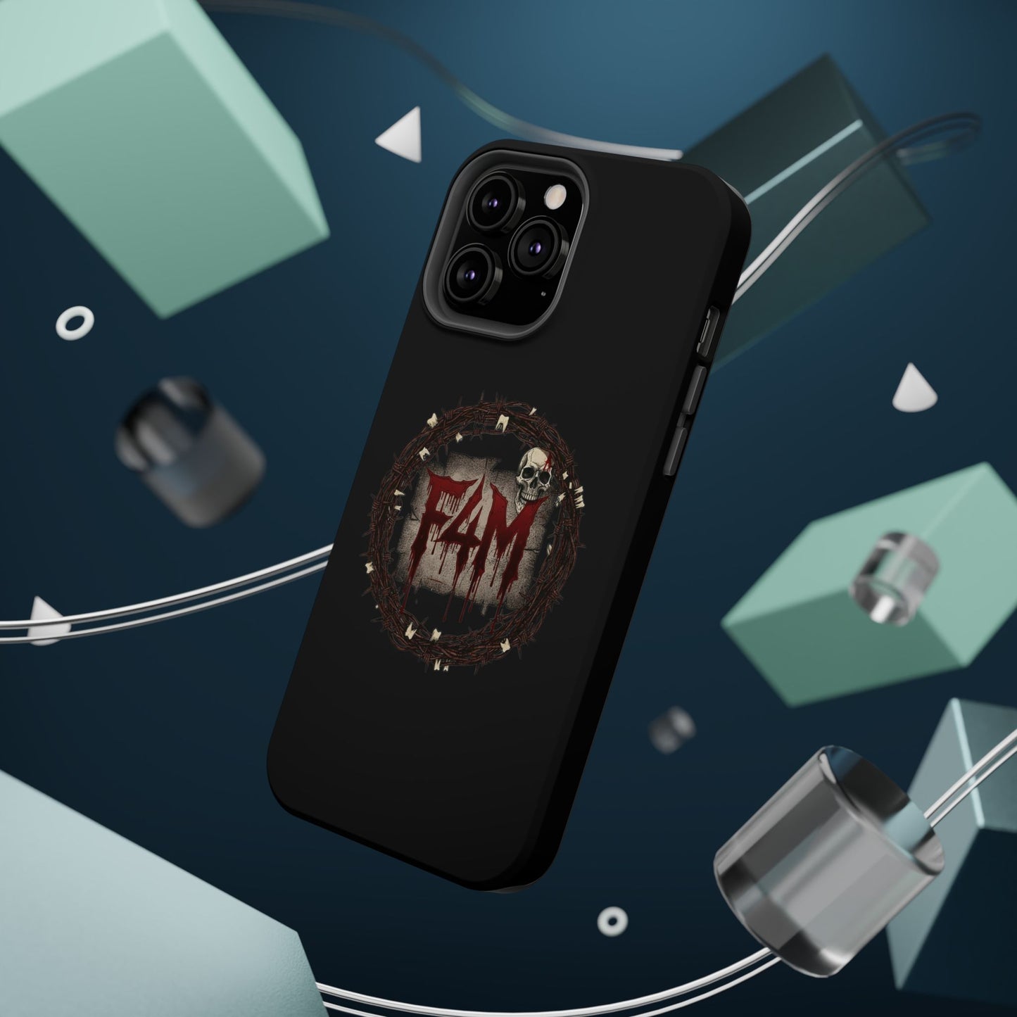 Horror Skull Magnetic Impact-Resistant Phone Case