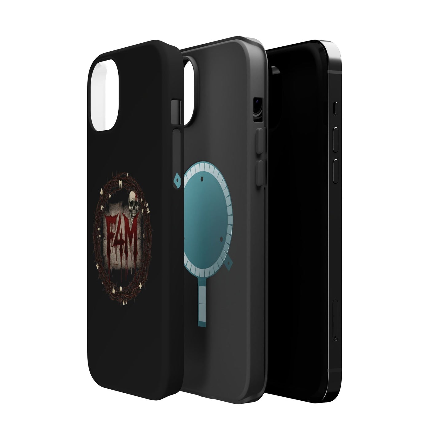 Horror Skull Magnetic Impact-Resistant Phone Case